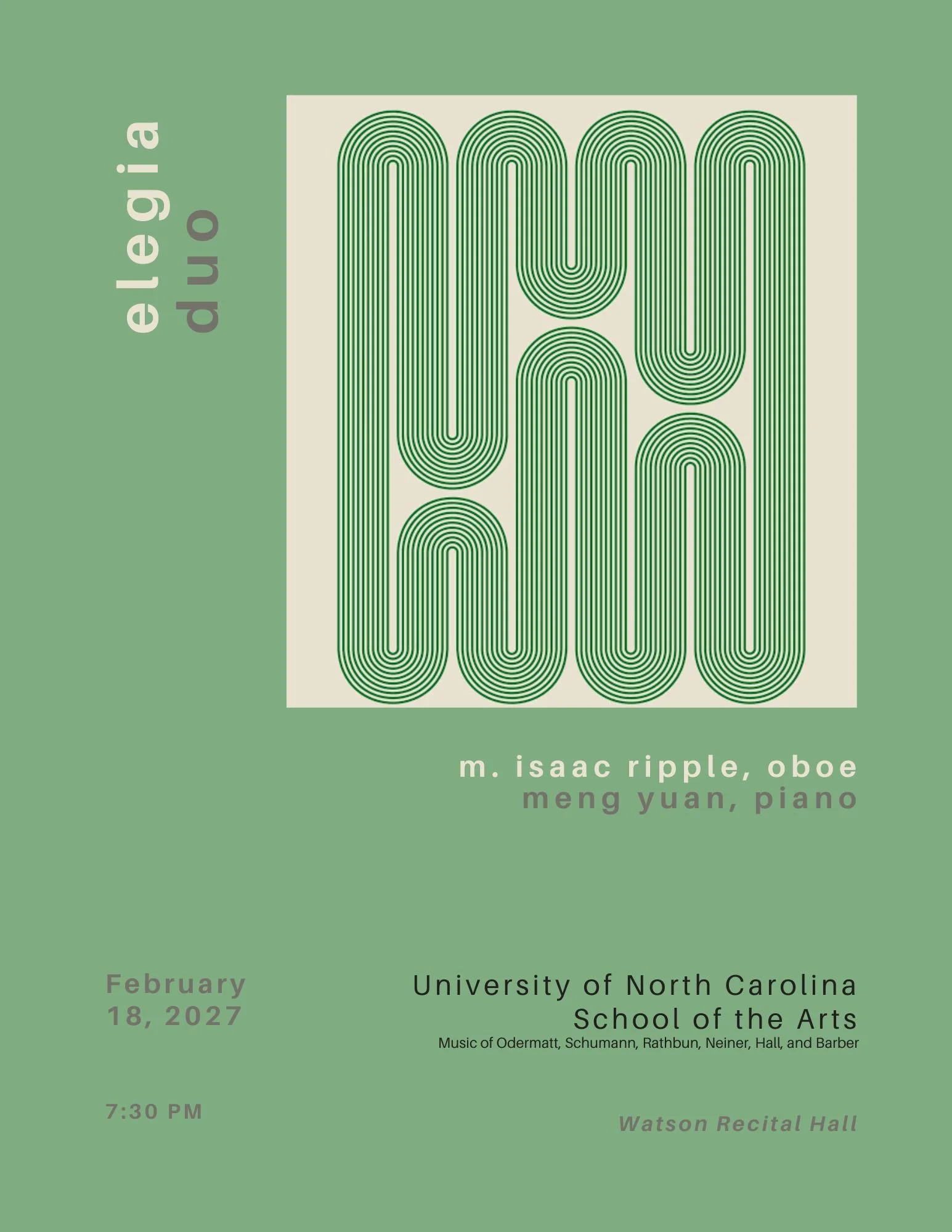 University of North Carolina School of the Arts, Guest Artist Residency