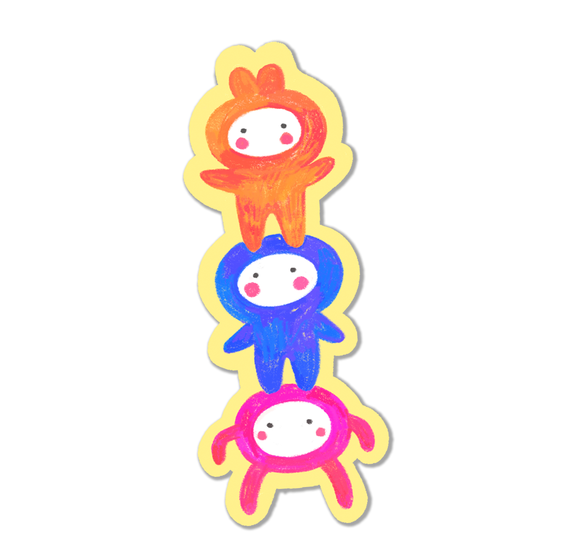 creature tower · sticker