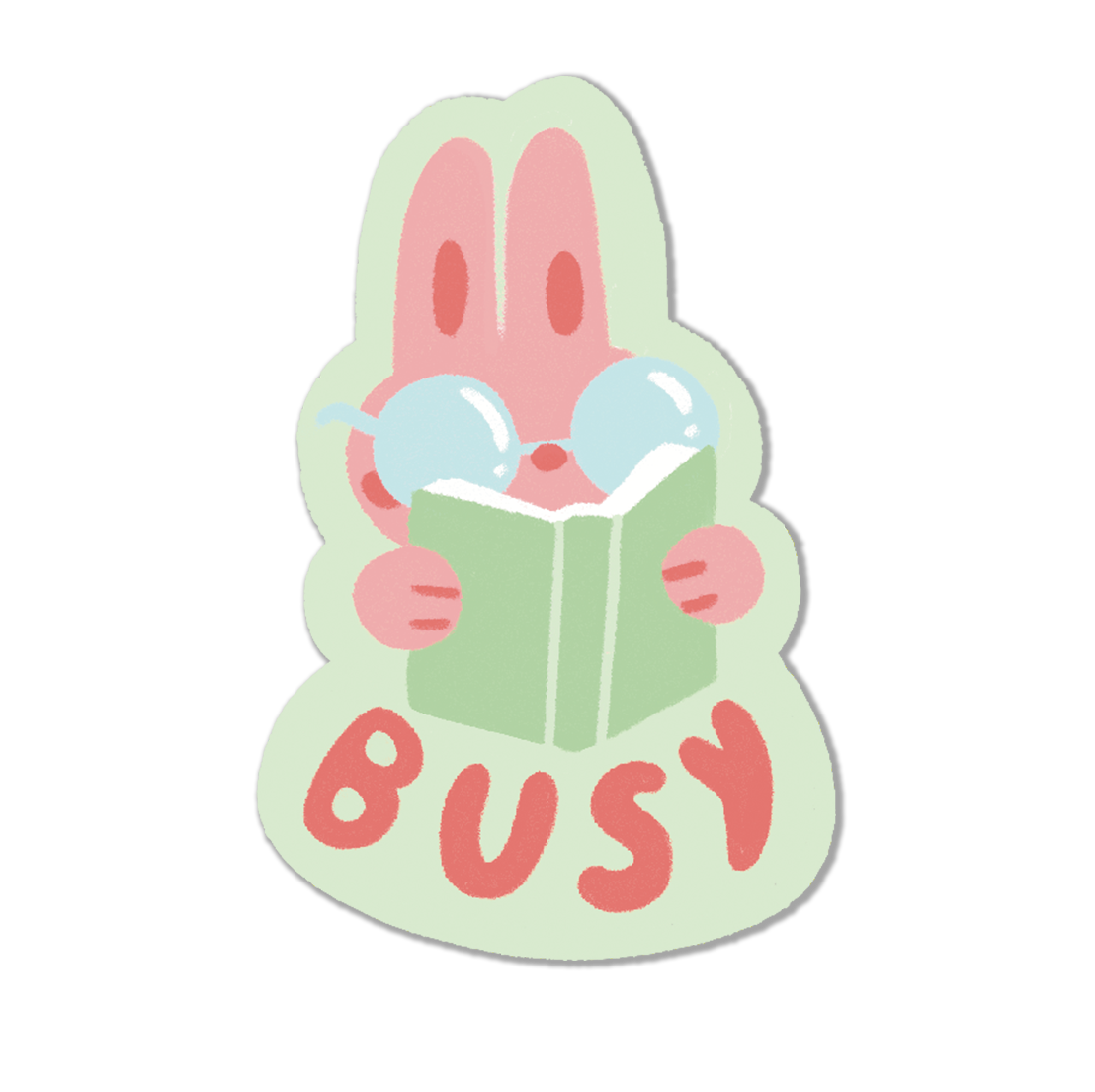 busy · sticker