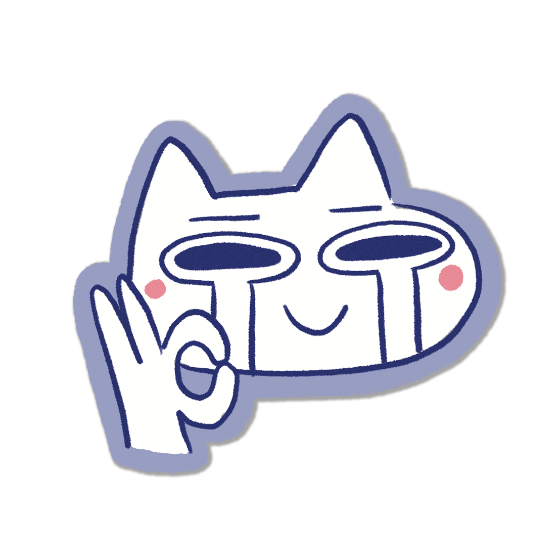 chat va nickel · sticker
