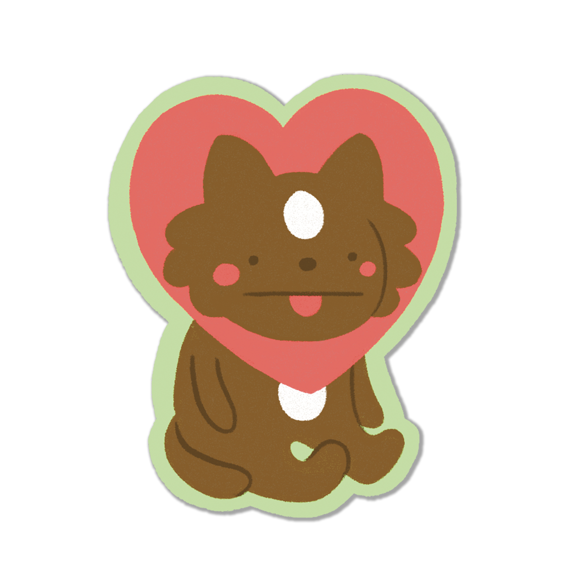 chien <3 · sticker