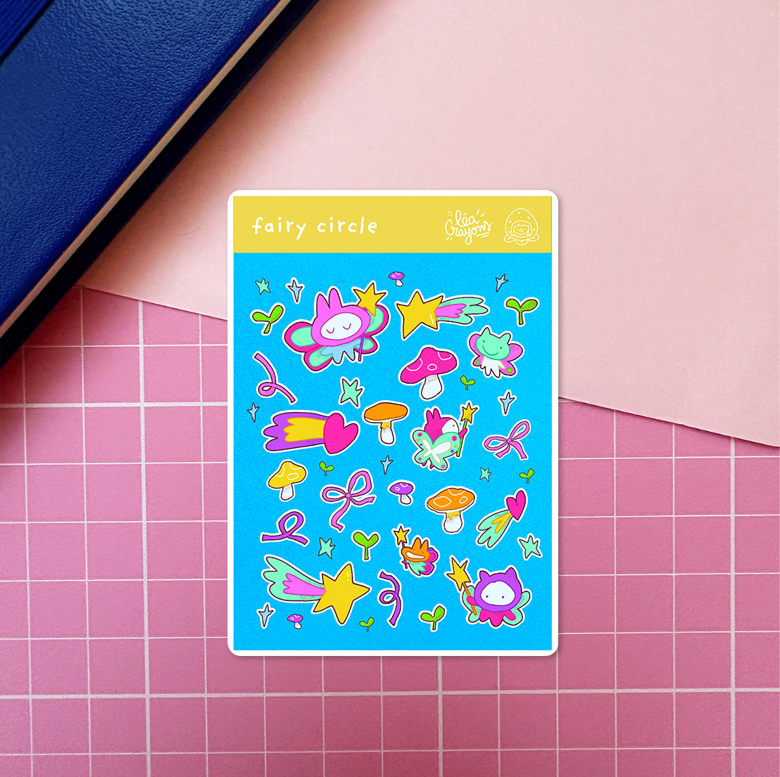 fairy circle · sticker sheet / planche sticker (copie)