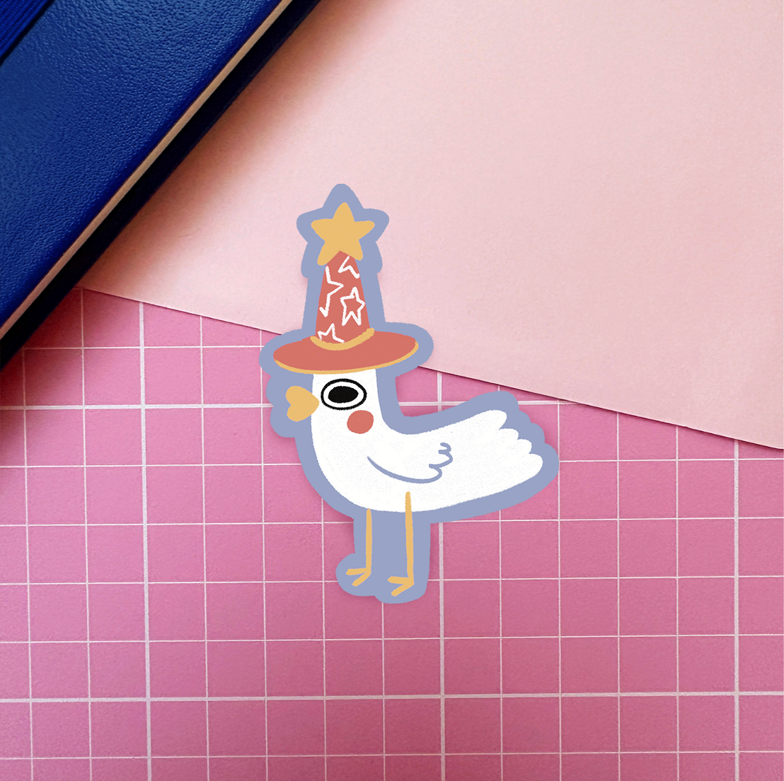 magic duck!! · sticker