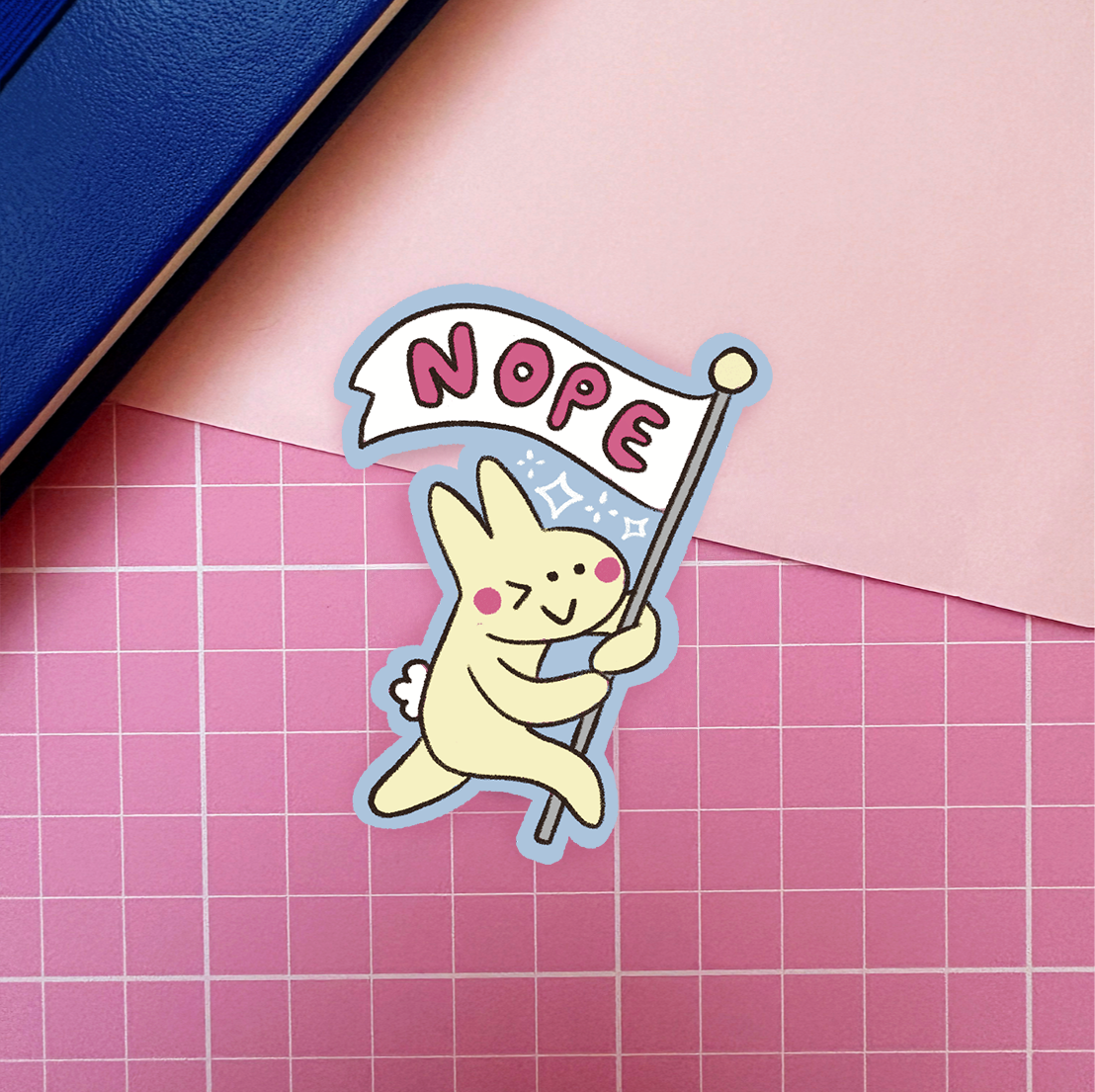 nope · sticker
