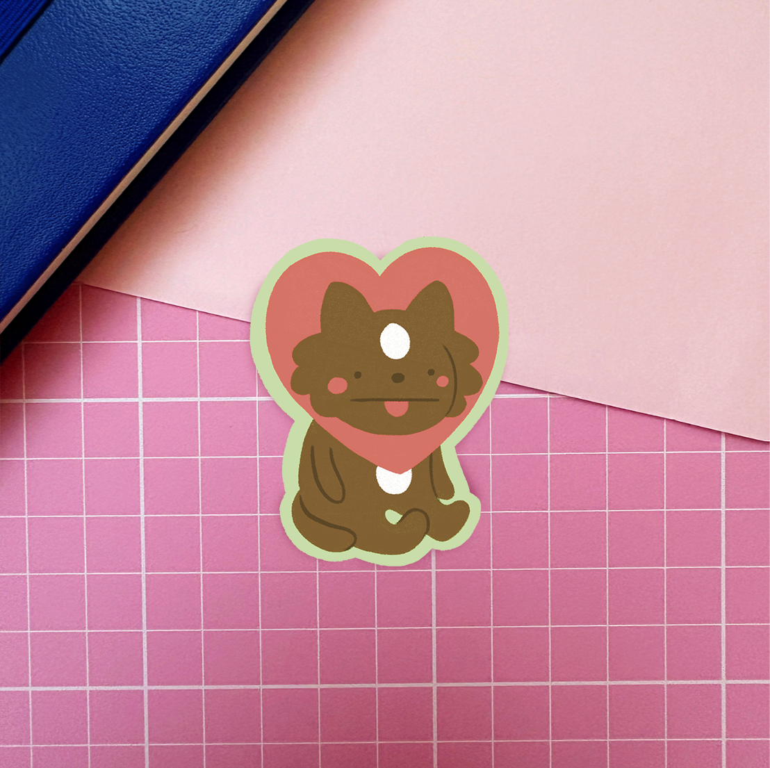 chien <3 · sticker