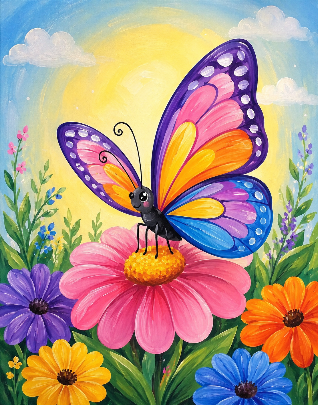 Garden Wings - Paint Party Selection