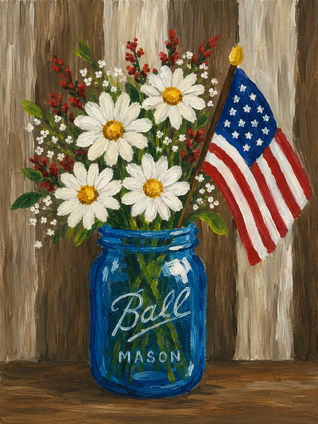 Freedom Bouquet - Paint Party Selection