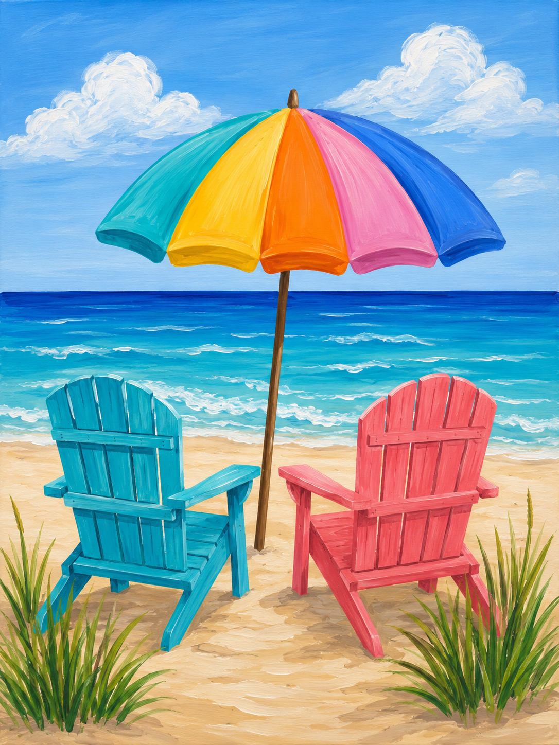 Rainbow Shade - Paint Party Selection