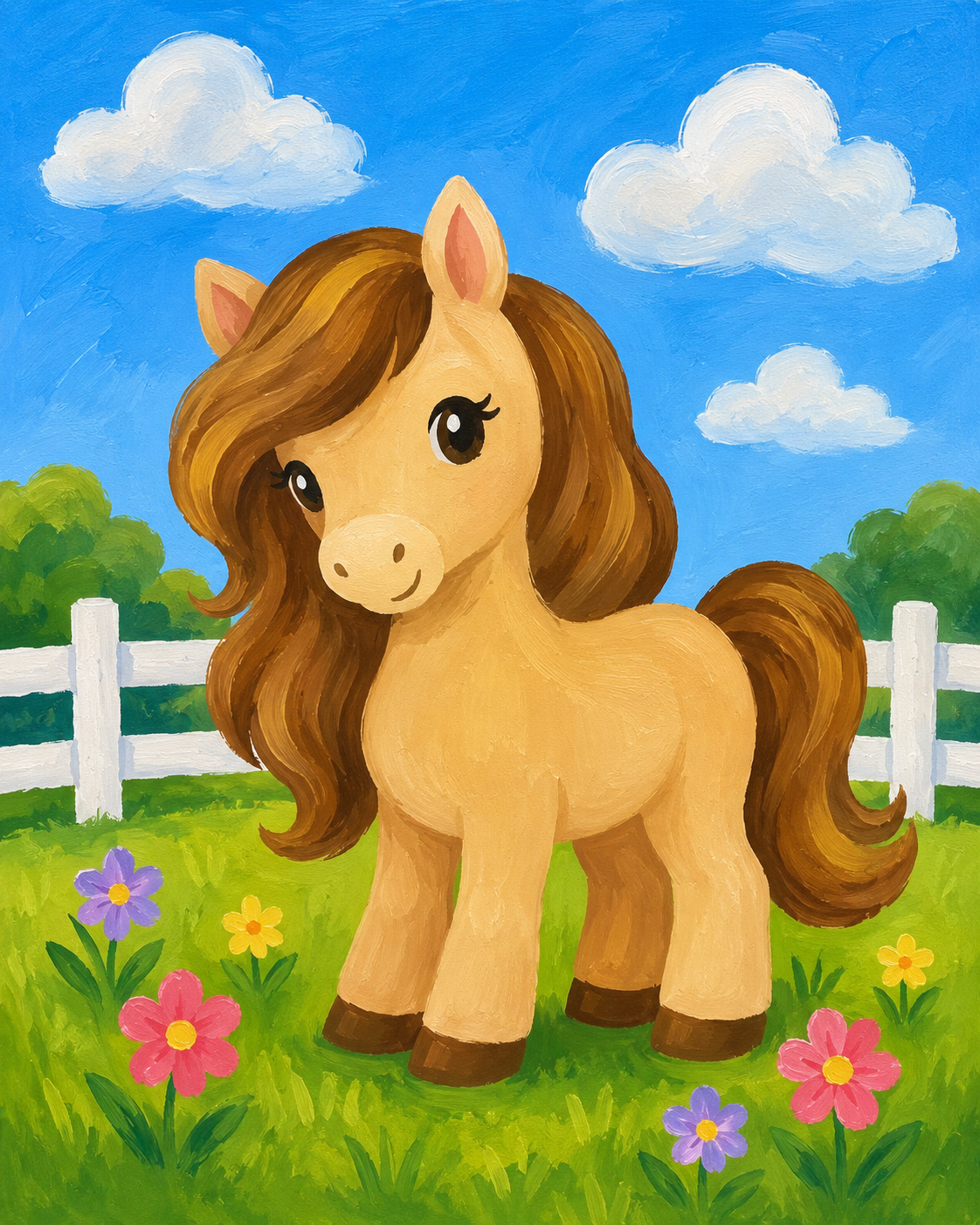 Pasture Princess - Paint Party Selection