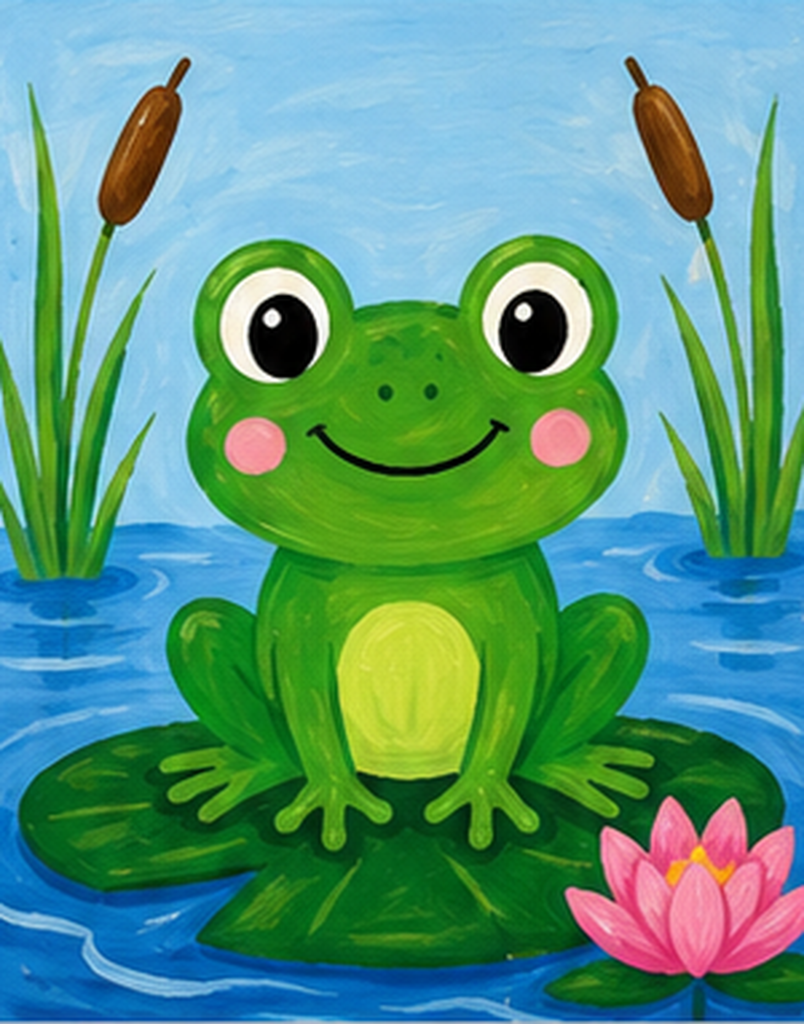 Happy Little Hopper - Paint Party Selection