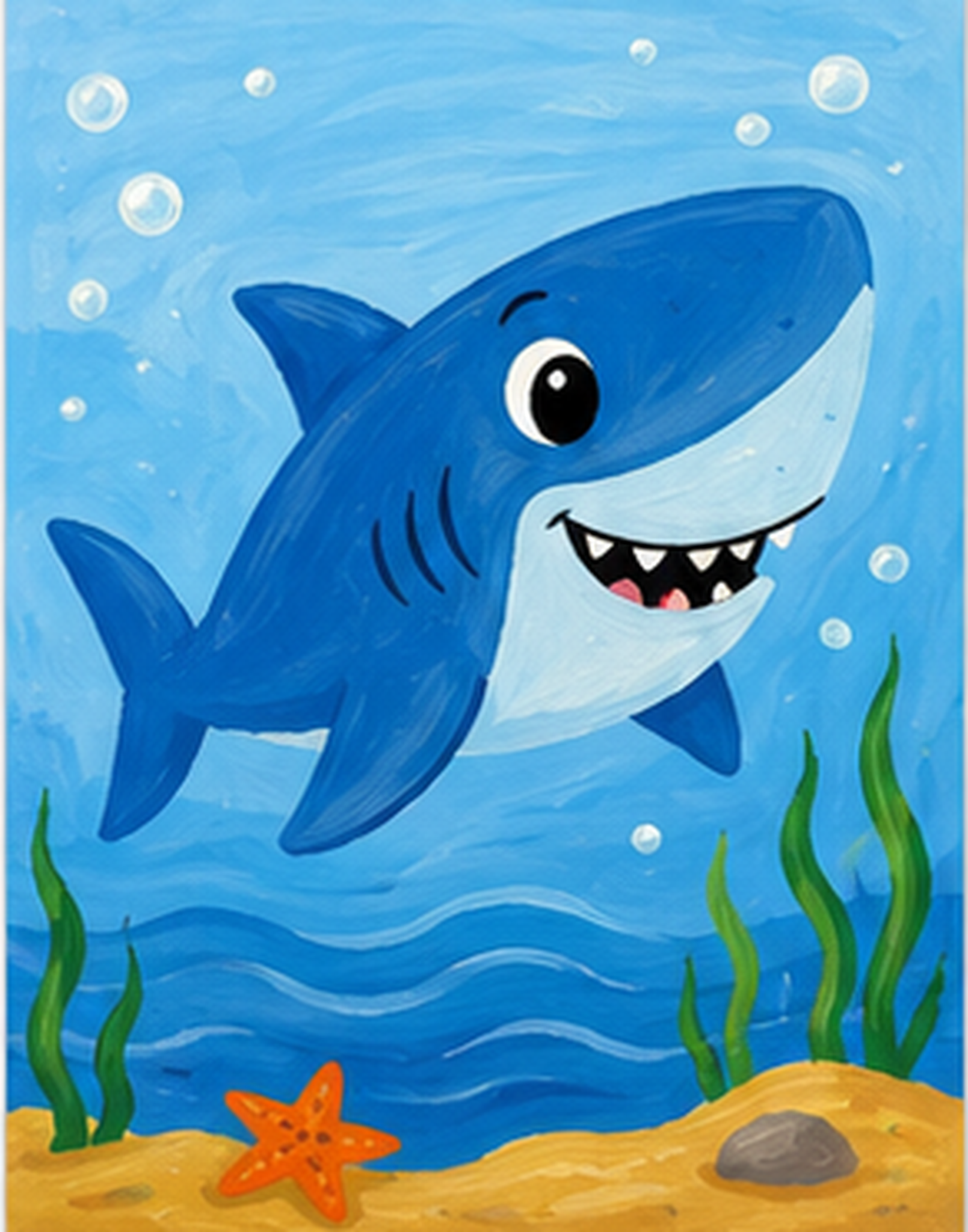 Fin-Tastic Friend - Paint Party Selection