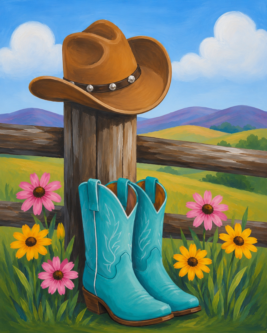 Prairie Trails - Paint Party Selection