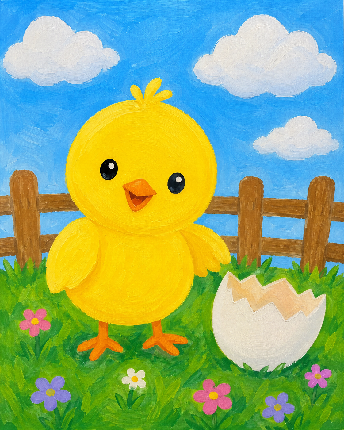 Chick's First Day - Paint Party Selection