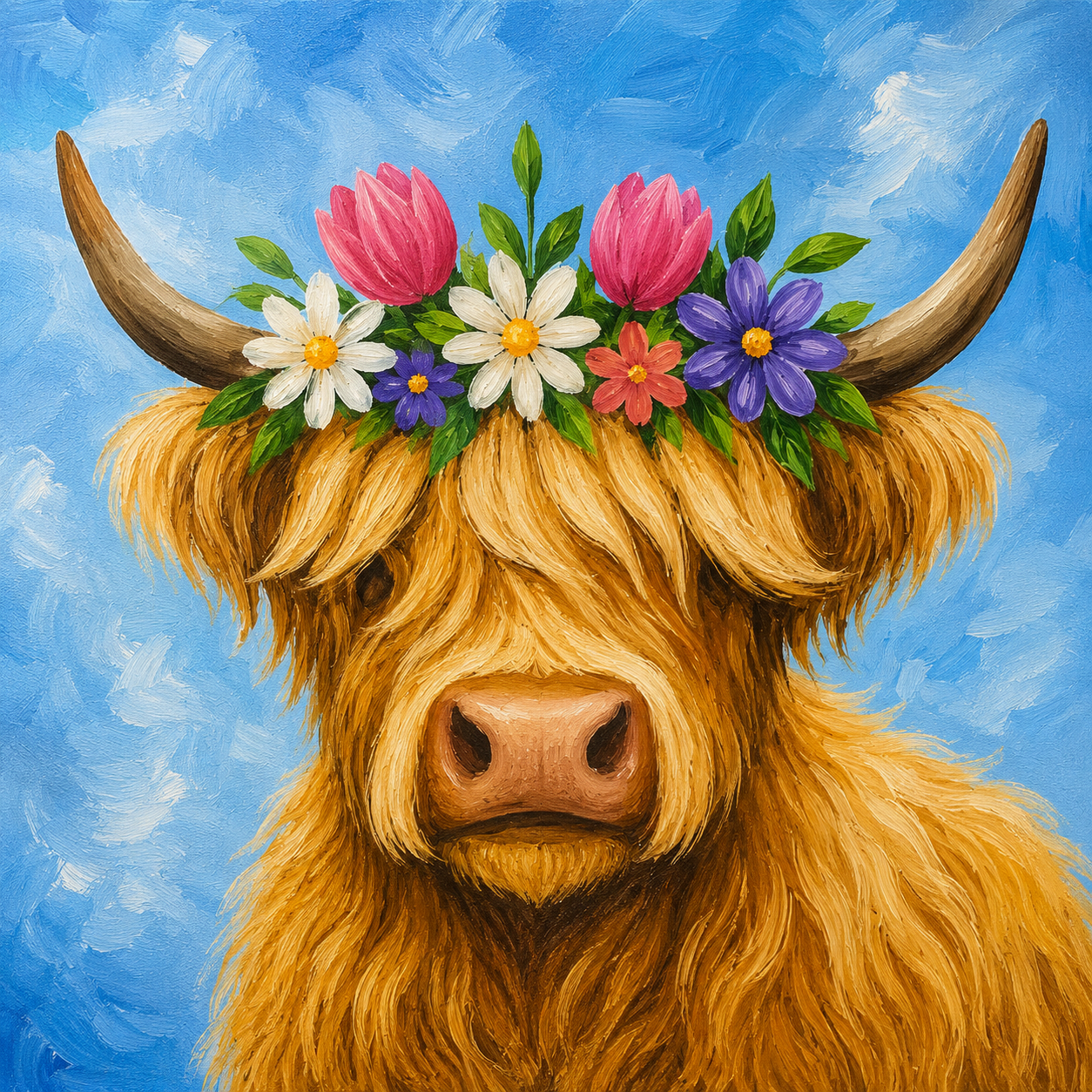 Moo'd for Flowers - Paint Kits