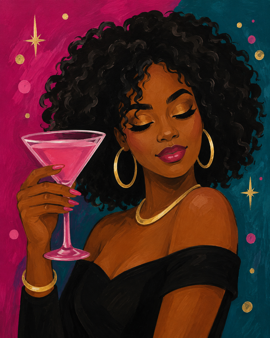 Glam Sip - Paint Kits