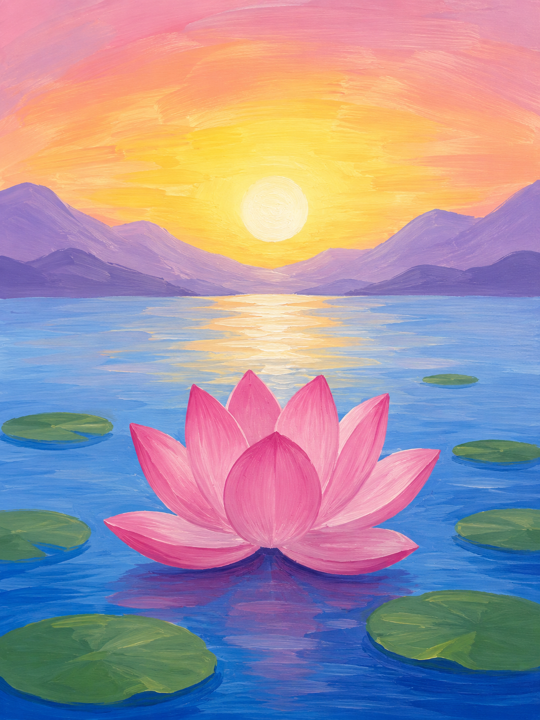 Serenity Rising - Paint Party Selection
