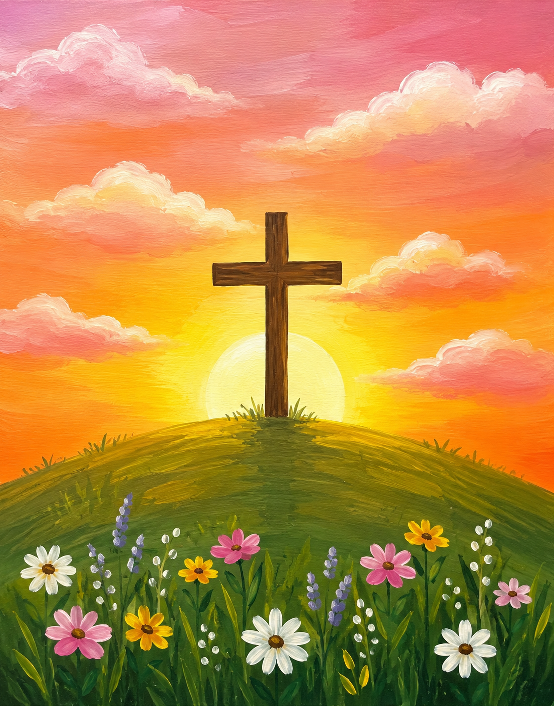 He Is Risen - Paint Party Selection