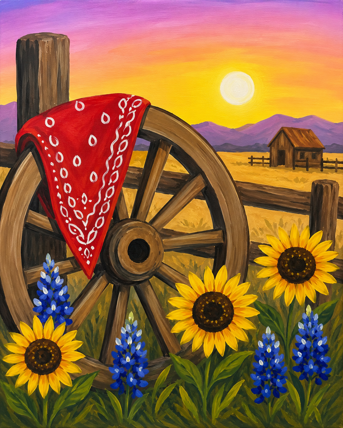 Western Welcome - Paint Kits