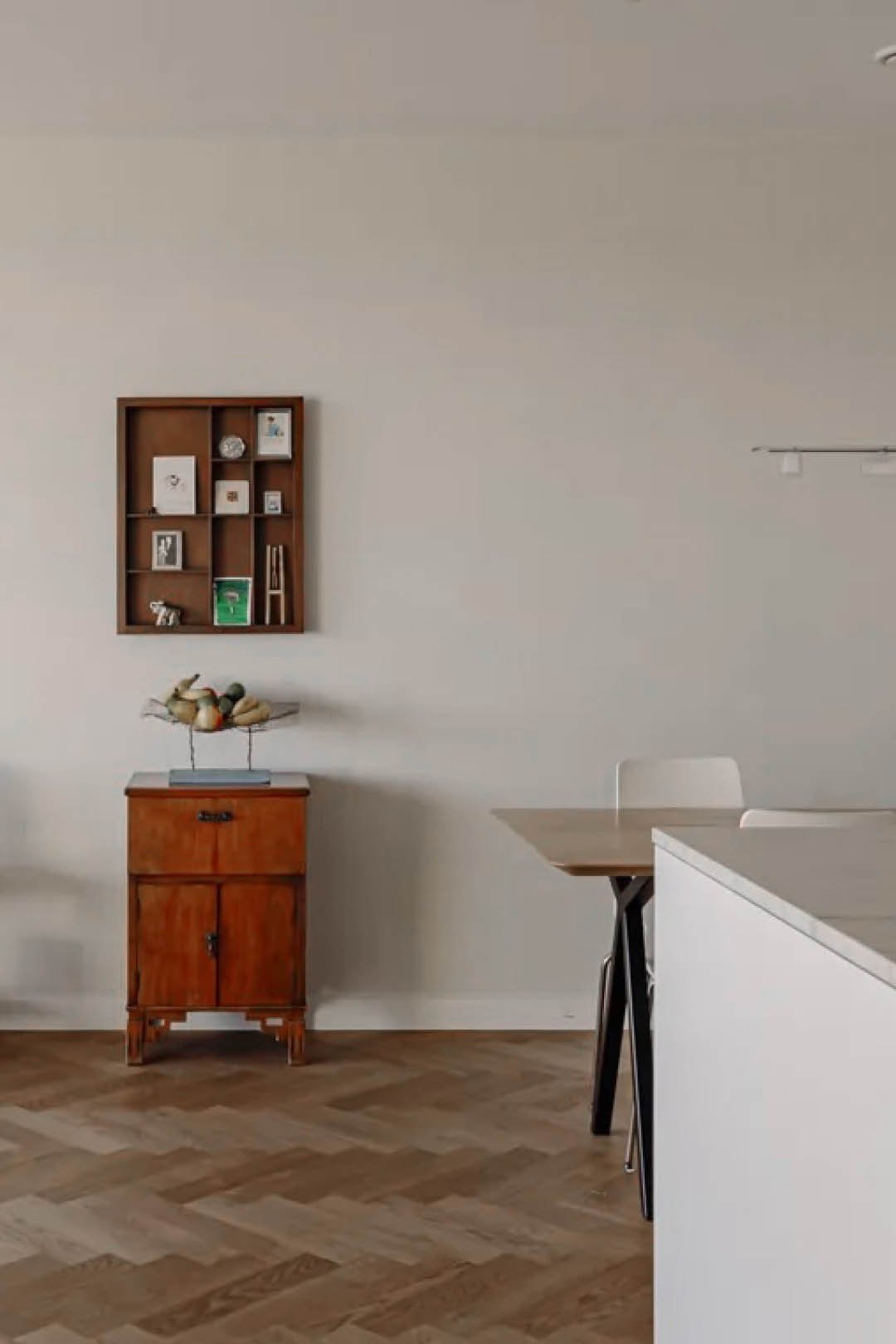 Wooden Altar, little wooden cabinet for objects. Handmade.