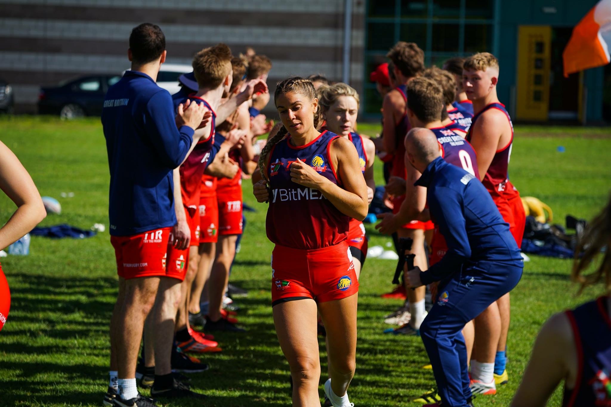 Tunnel! British and Irish Tag Rugby Cup | Grace Brown Fitness London