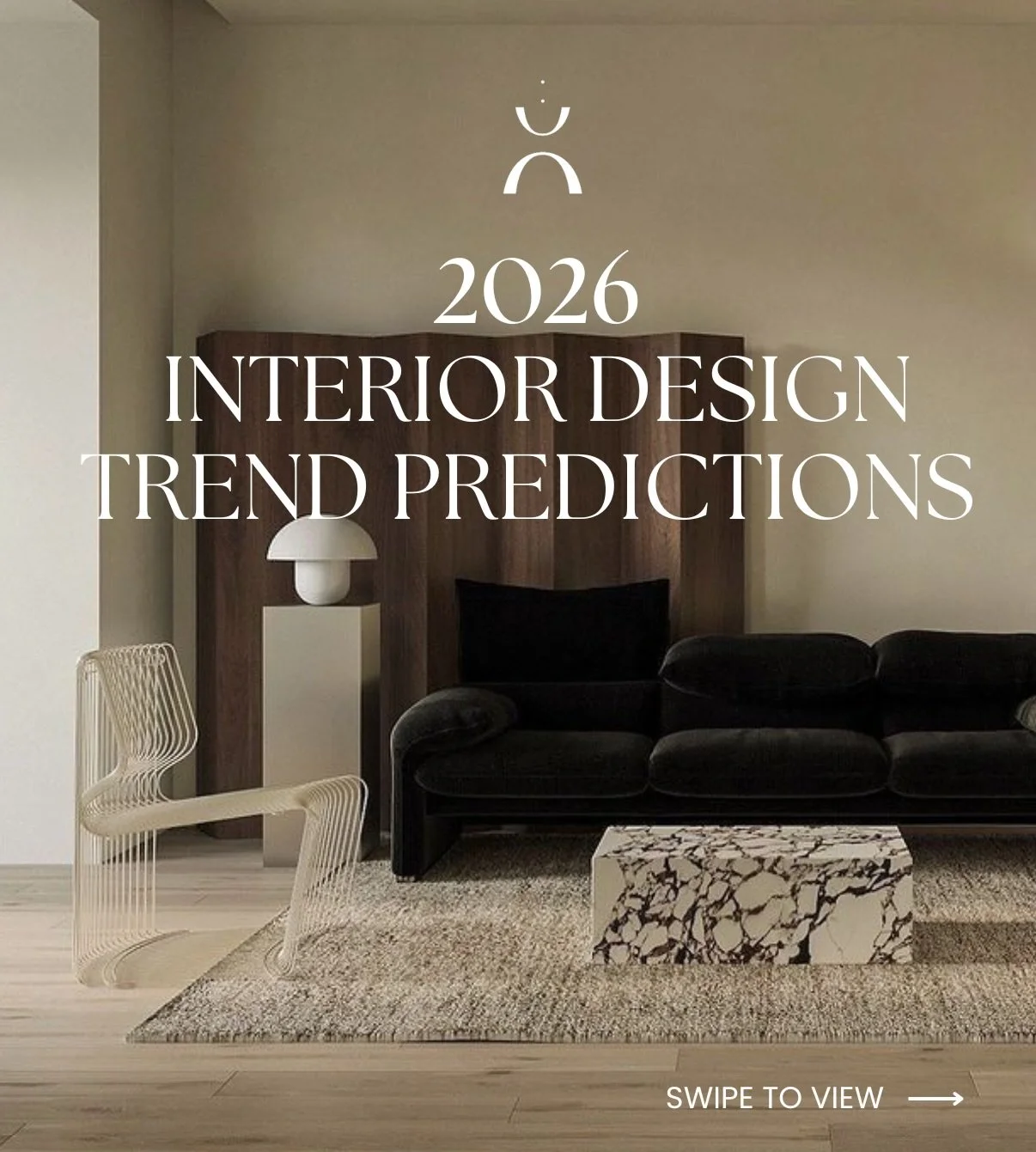As we step into 2026, we&rsquo;re looking ahead at the interior design trends shaping the year where intentional living, material depth, and refined simplicity take center stage.

From warmer palettes and tactile finishes to sculptural forms and grou