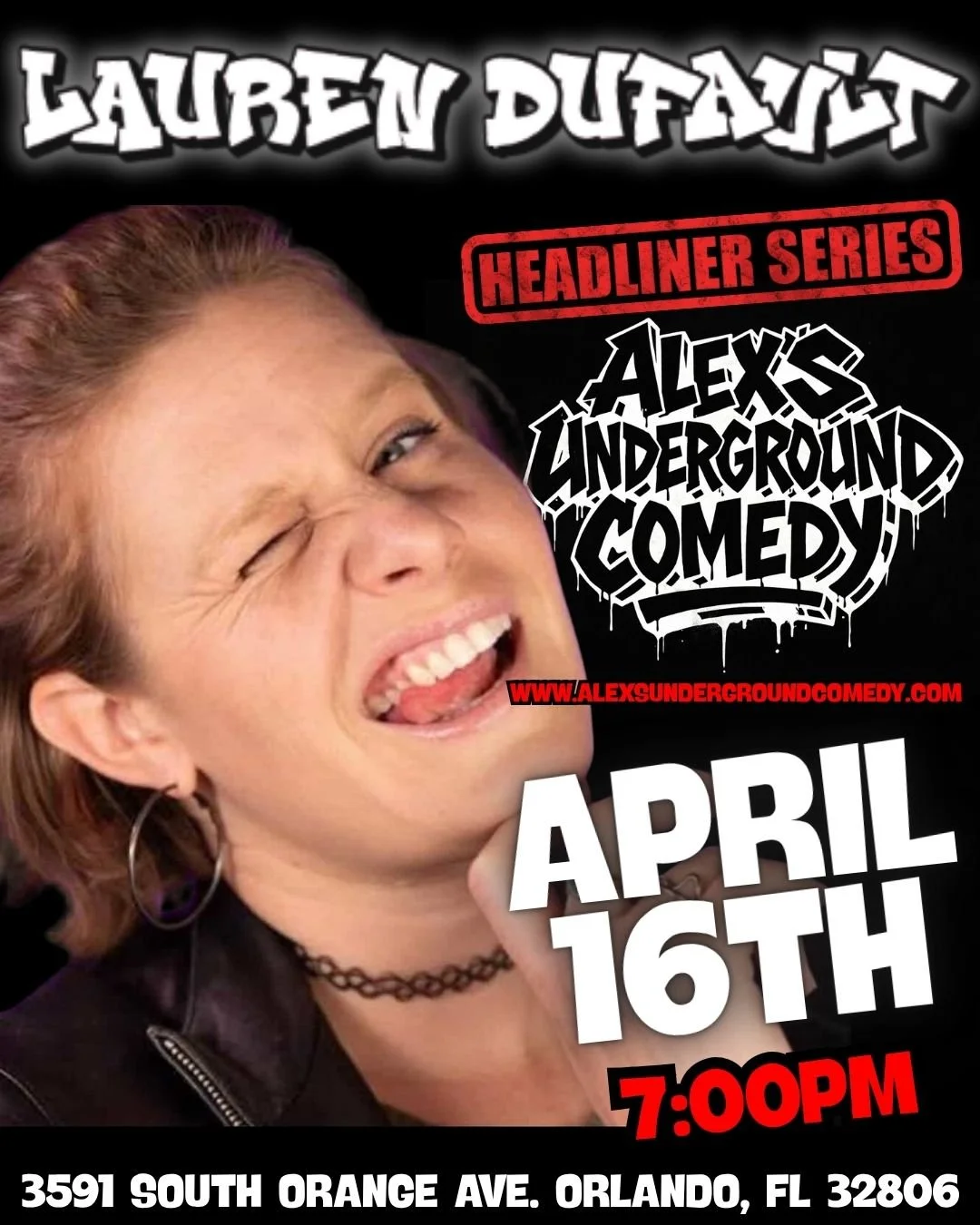 Thursday, April 16th @ 7:00PM Lauren Dufault