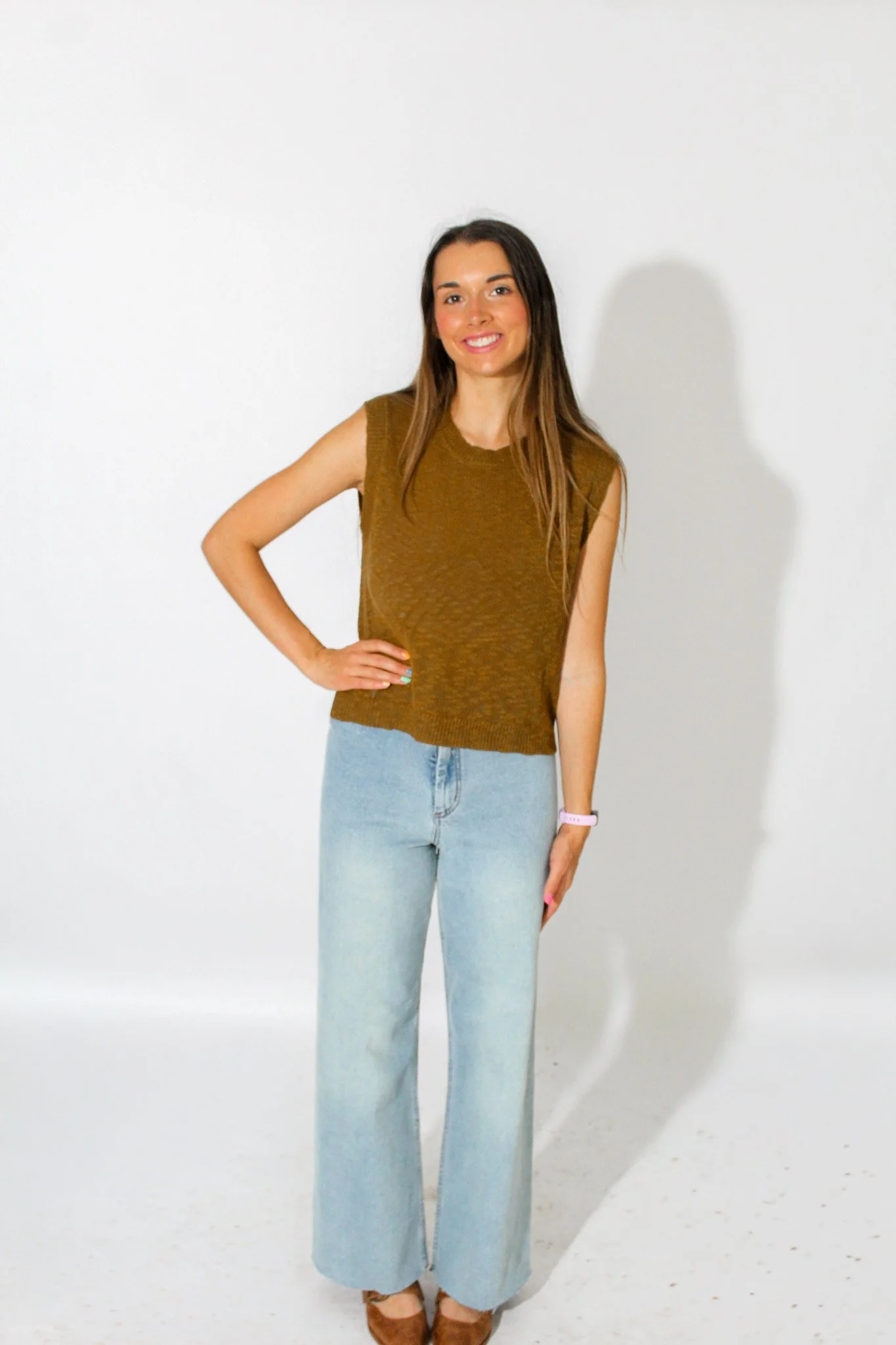 Dark Gold Sweater Vest