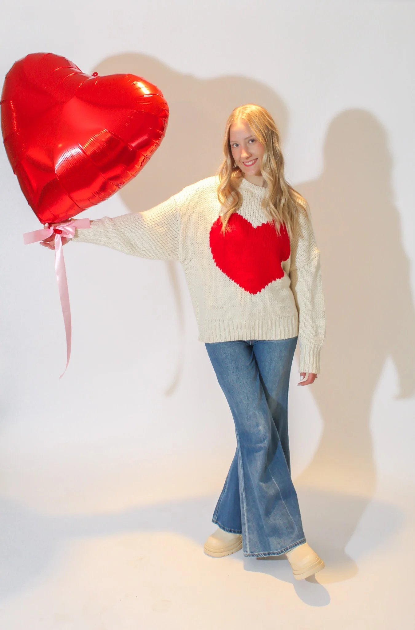 Emma Signature Heart Sweater
