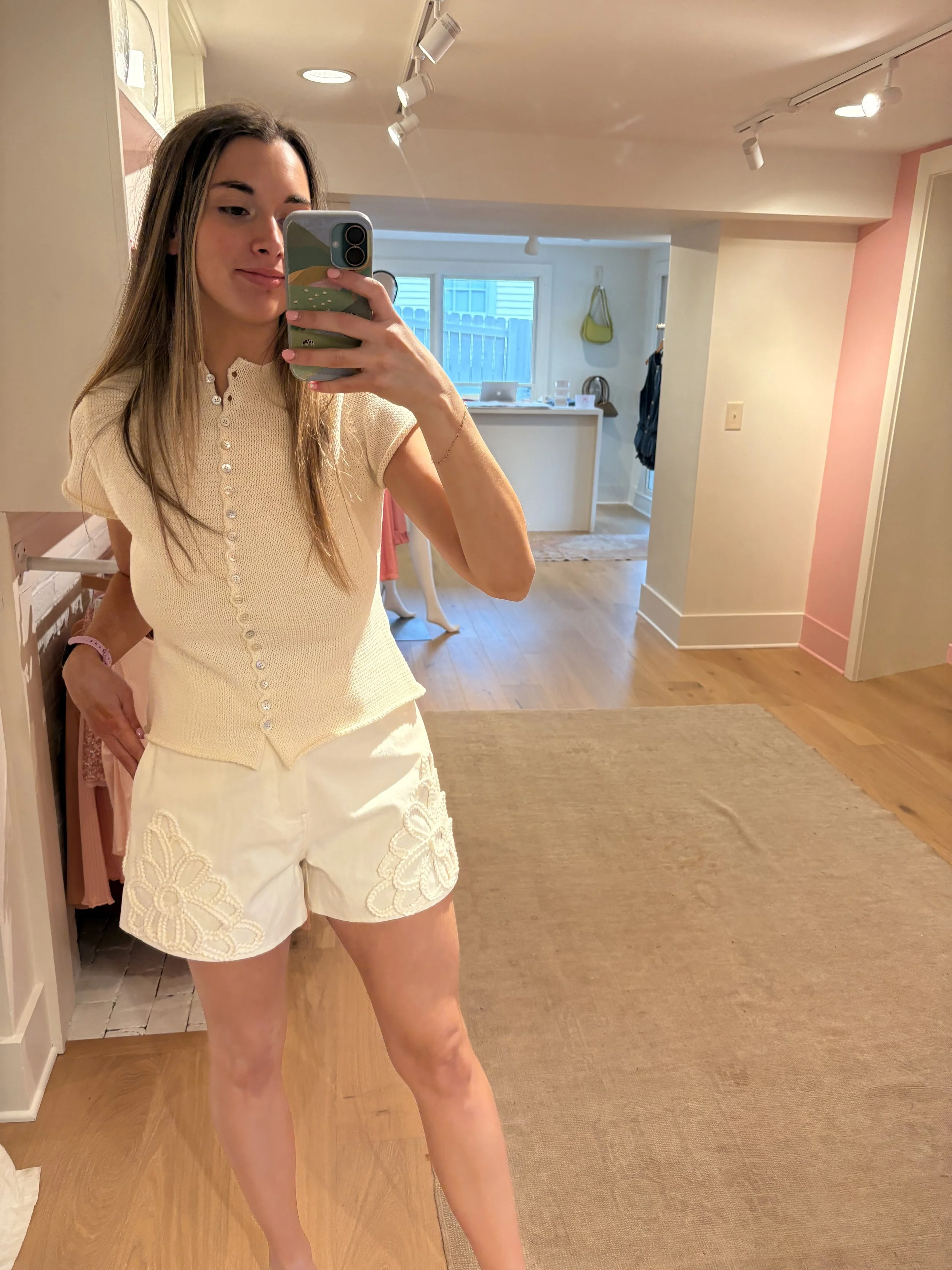Kaia Embroidered Shorts