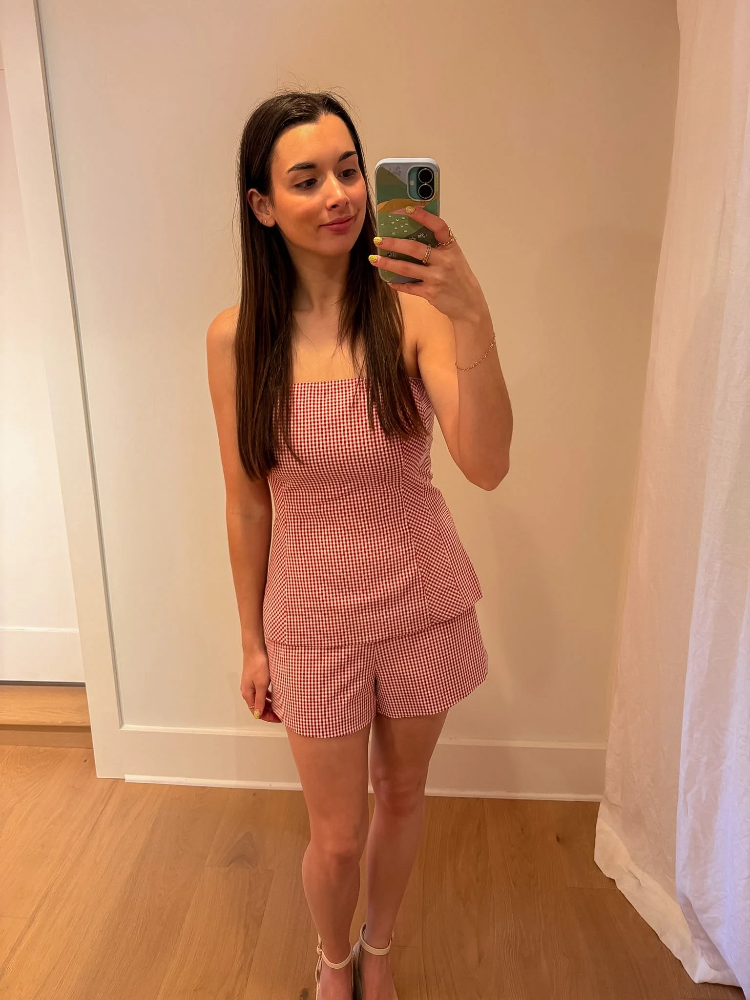 Shelly 2 Piece Gingham Set