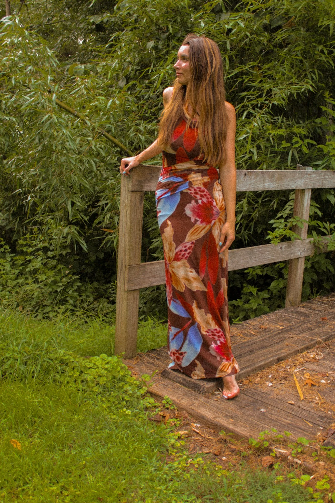 Mavis Mesh Floral Dress
