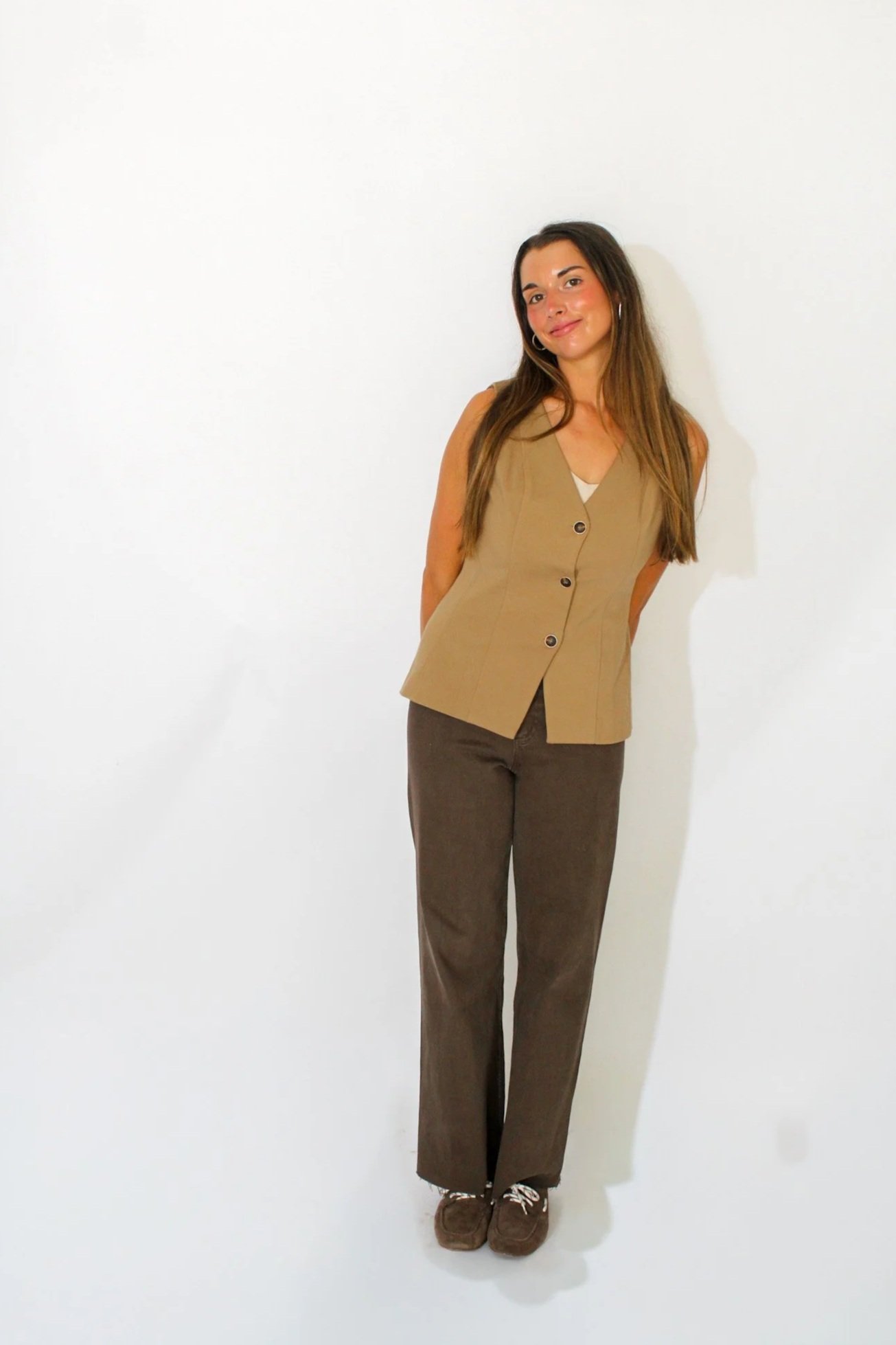 Clover Button Up Vest