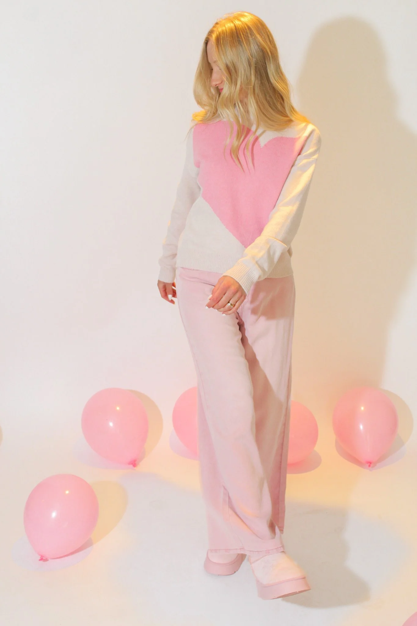 Sandra Heart Sweater