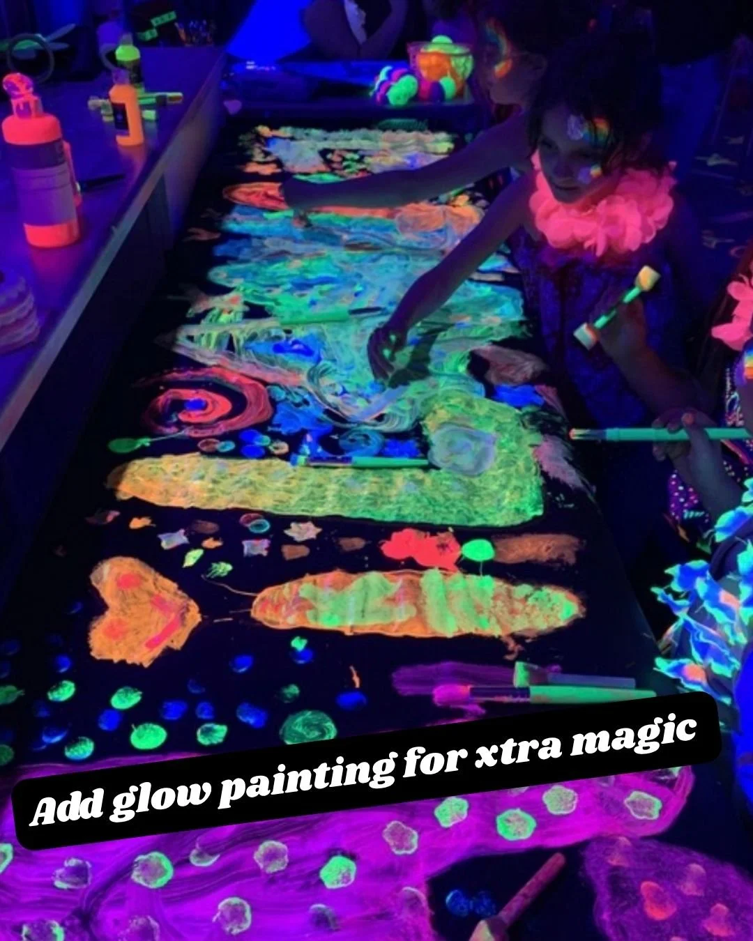 add glow painting