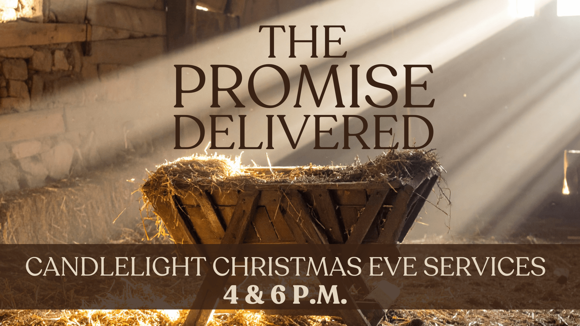 Christmas Eve Service — 4 p.m.