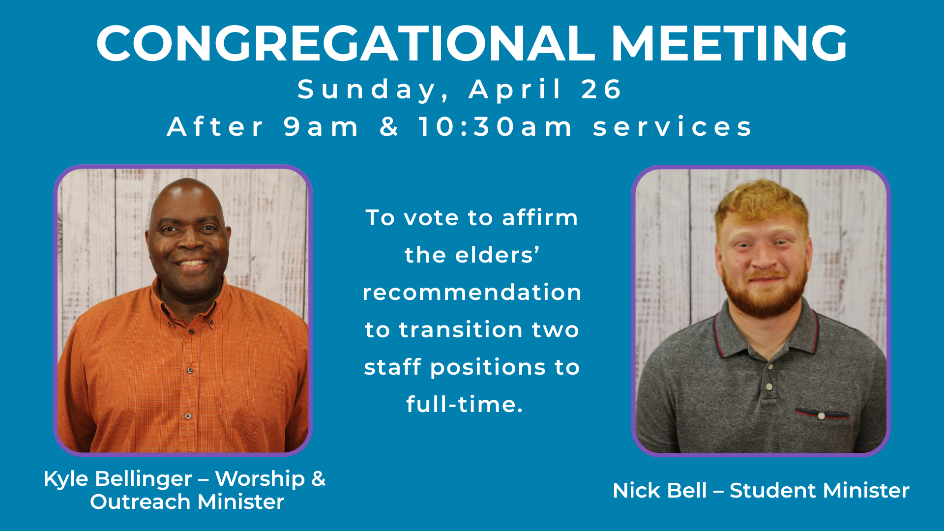Congregational Meeting
