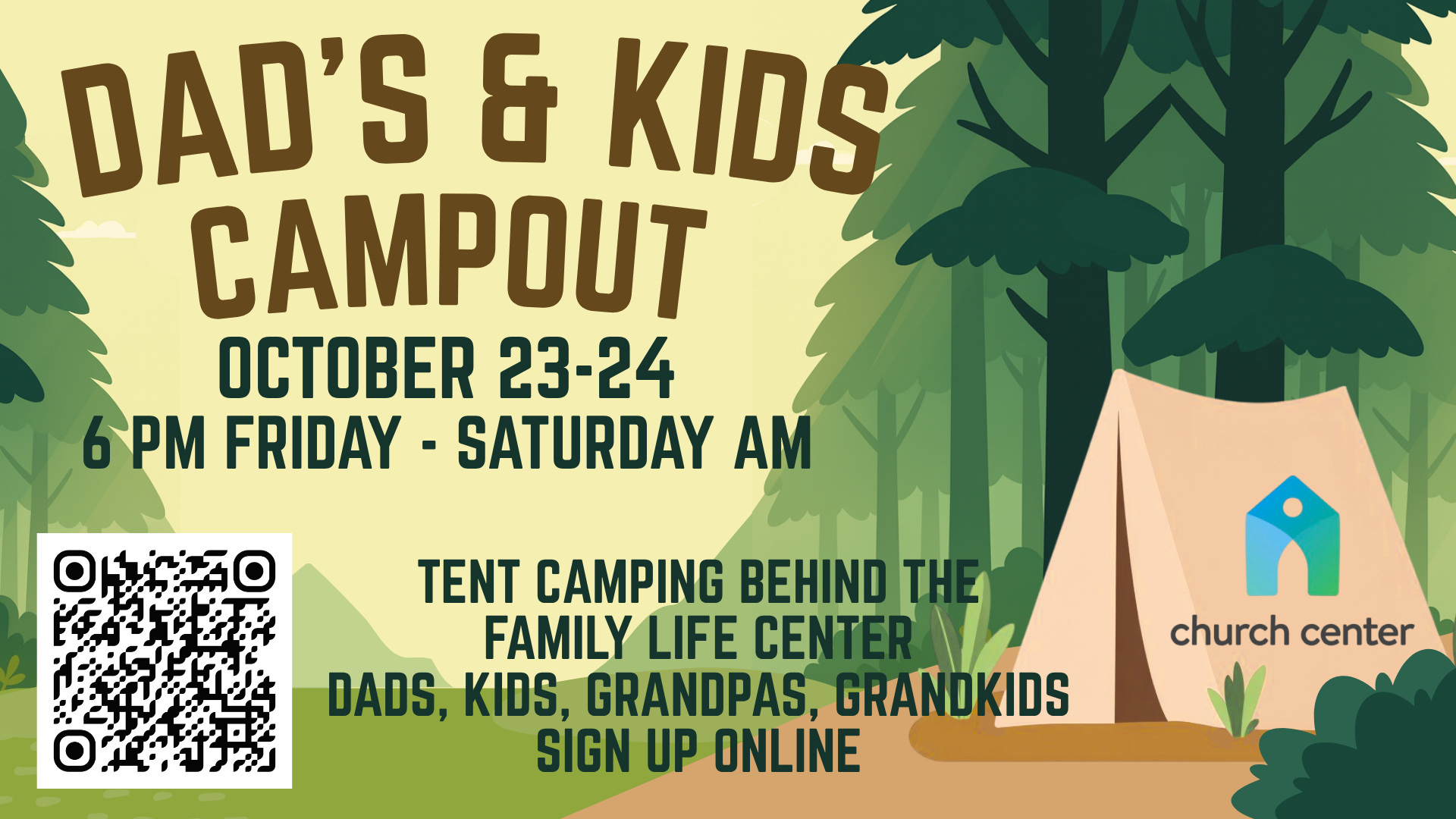Dads &amp; Kids Campout