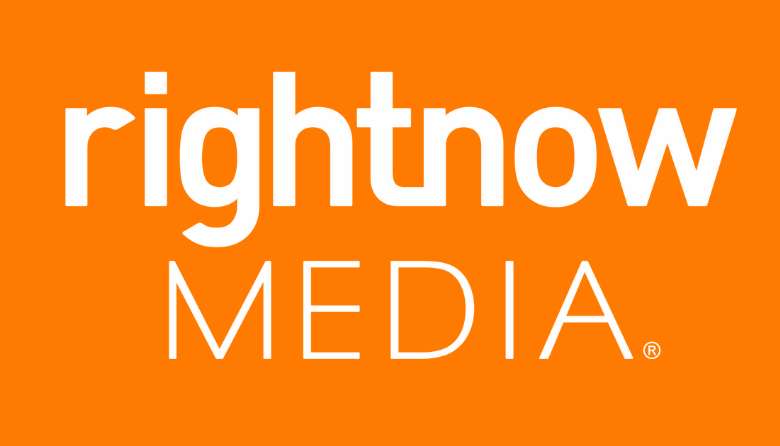 RightNow Media orange block logo