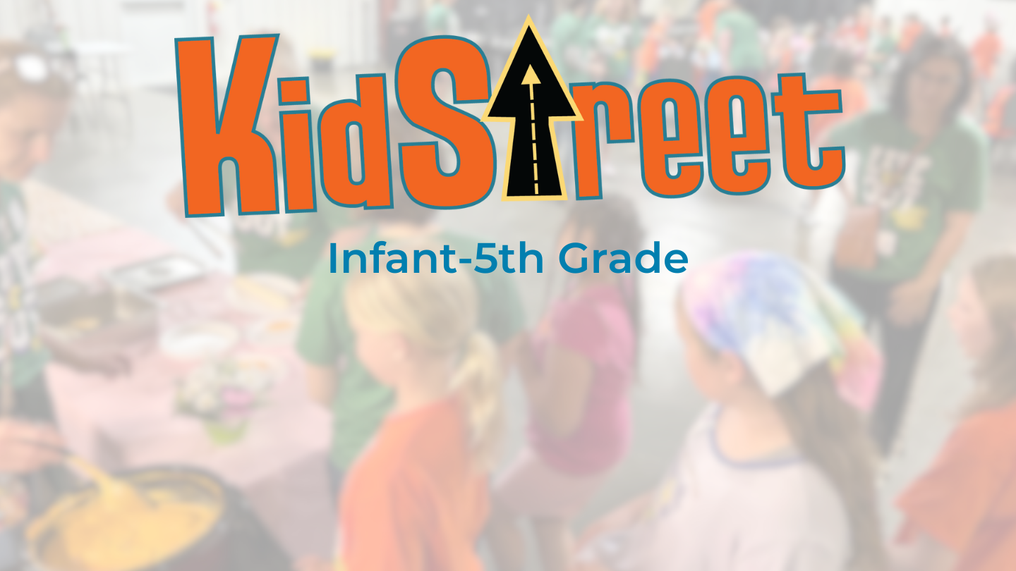 KidStreet (Kids Ministry) service opportunities