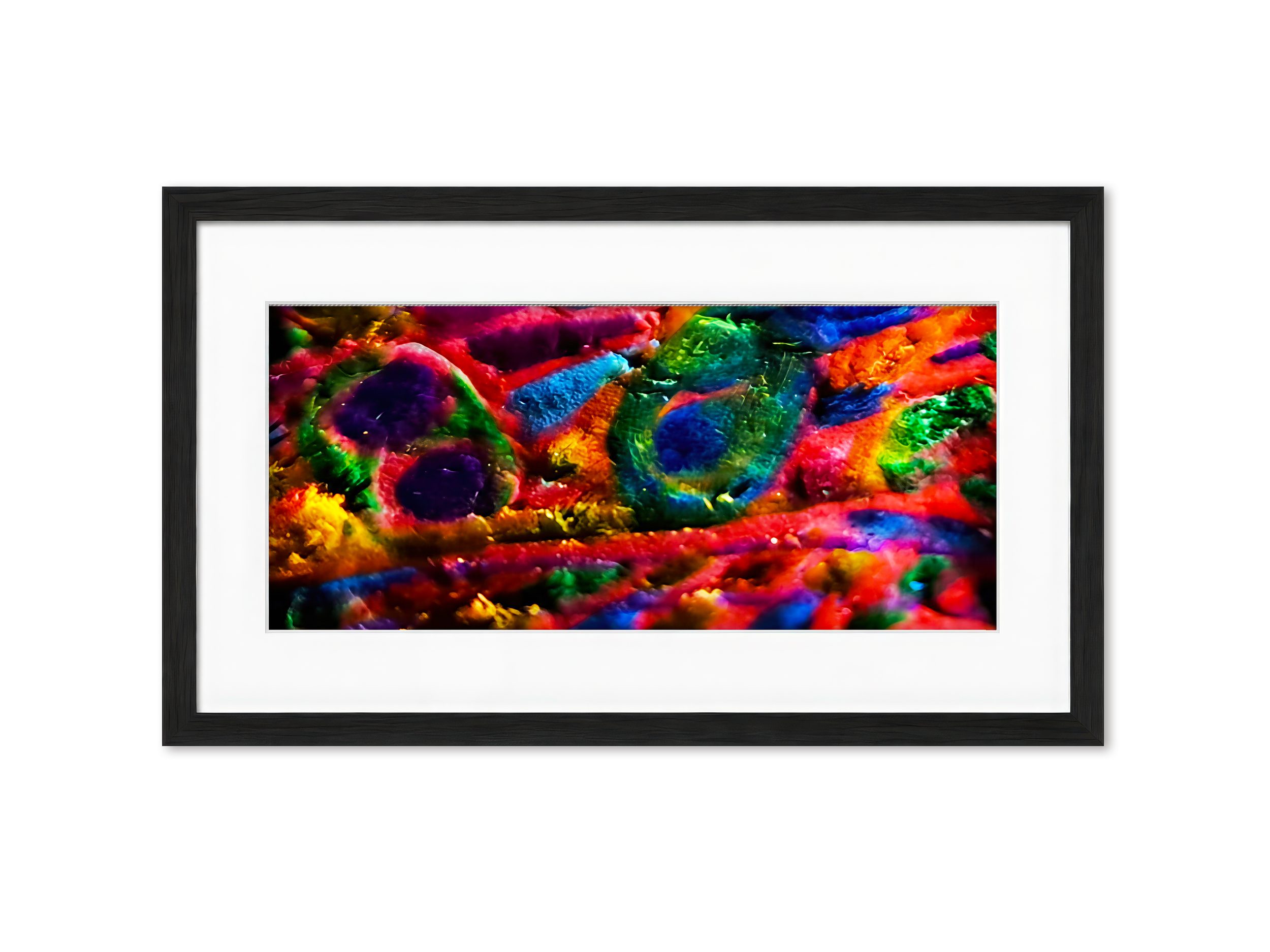 Framed Prism World (PV25) – Limited Edition Nature inspired Giclée- PureHue