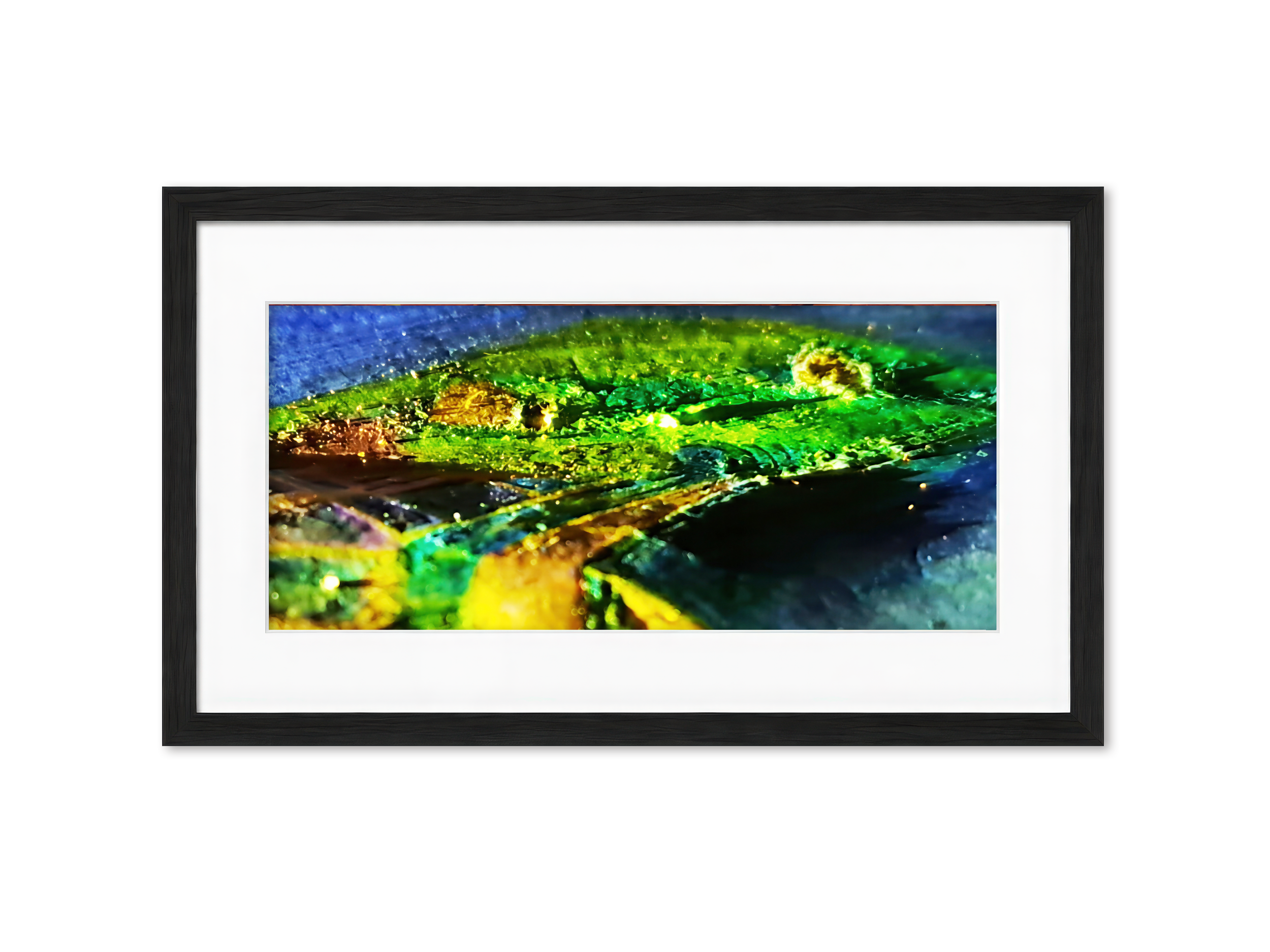 Framed Seagrass Chamber (PV24) – Limited Edition Nature inspired Giclée- PureHue
