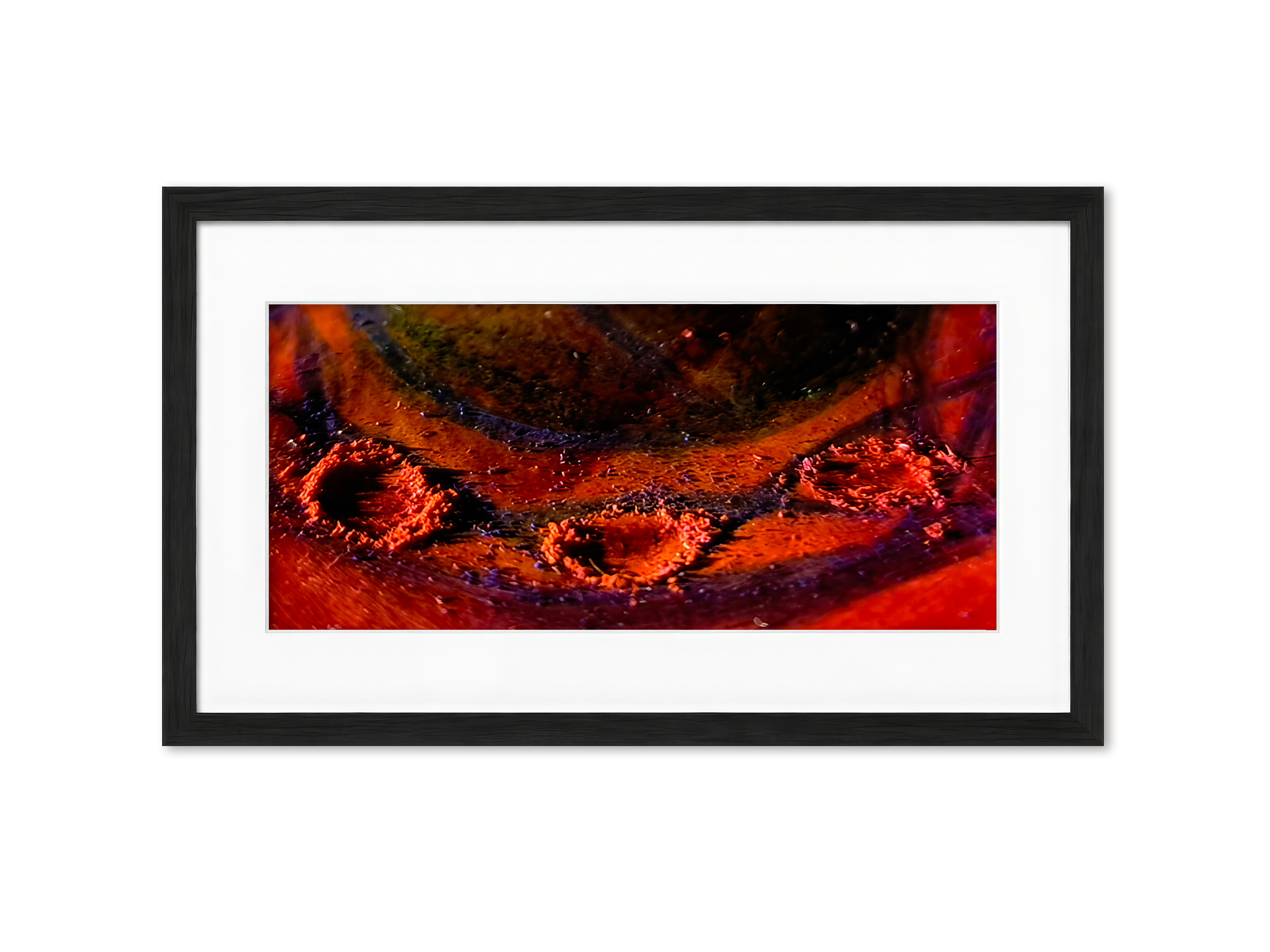 Framed Ember Depth (PV14) – Limited Edition Nature inspired Giclée- PureHue