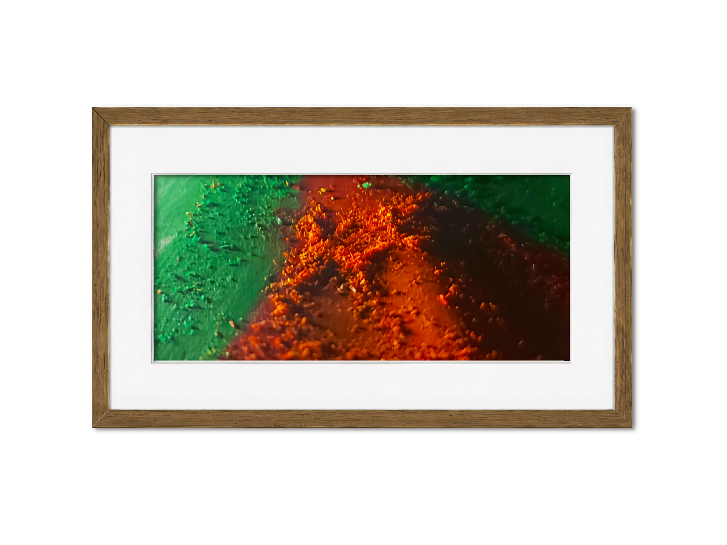 PT12 — Framed Two Roses, One Stem– Edition Nature inspired Giclée- PureHue