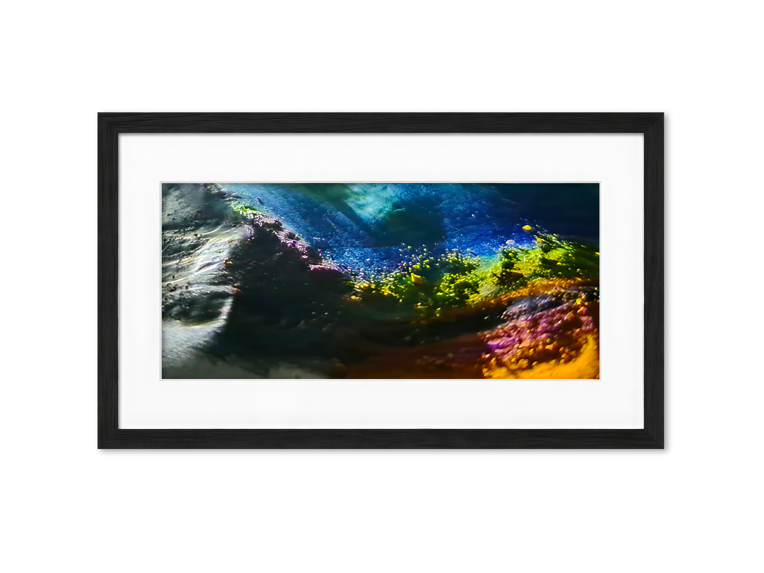 Framed Glacier Interior (PV15) – Limited Edition Nature inspired Giclée- PureHue