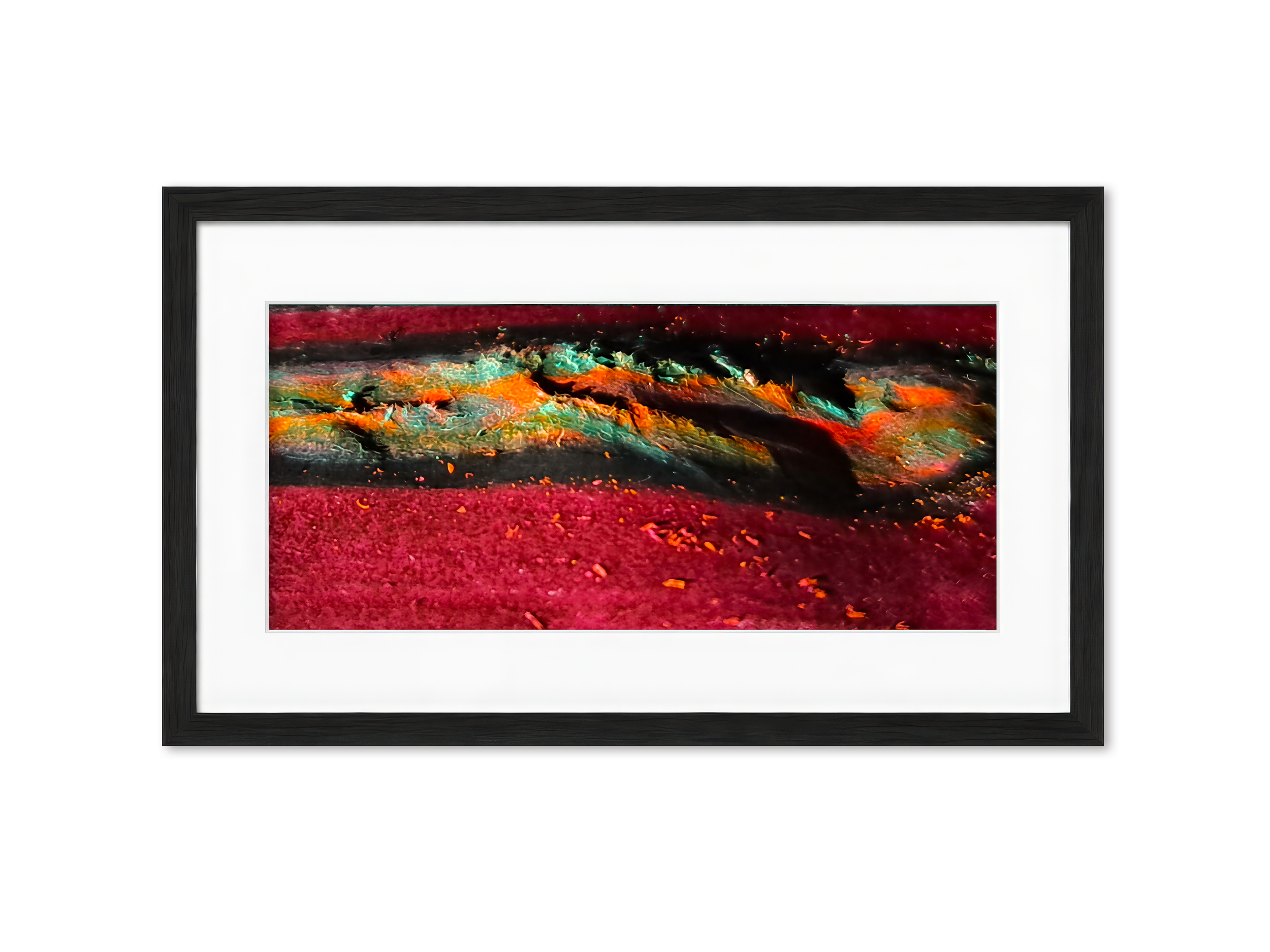 Framed Scarlet Interior (PV21) – Limited Edition Nature inspired Giclée- PureHue