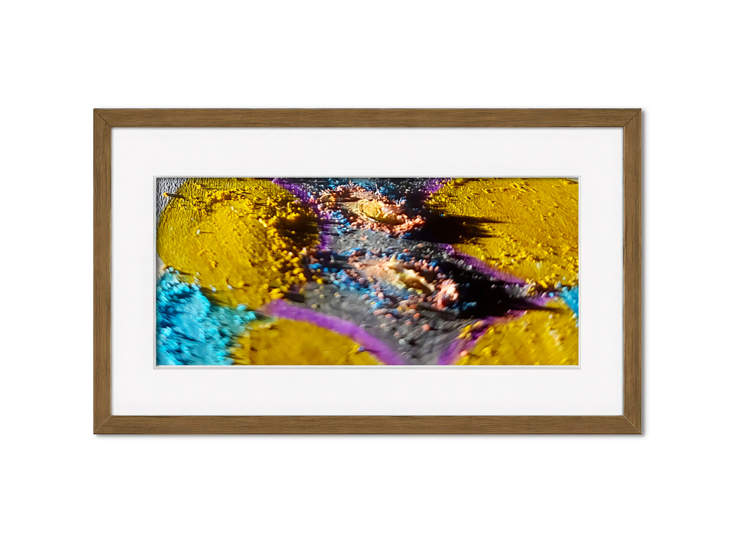 PT13  Framed Saffron Light – Edition Nature inspired Giclée- PureHue
