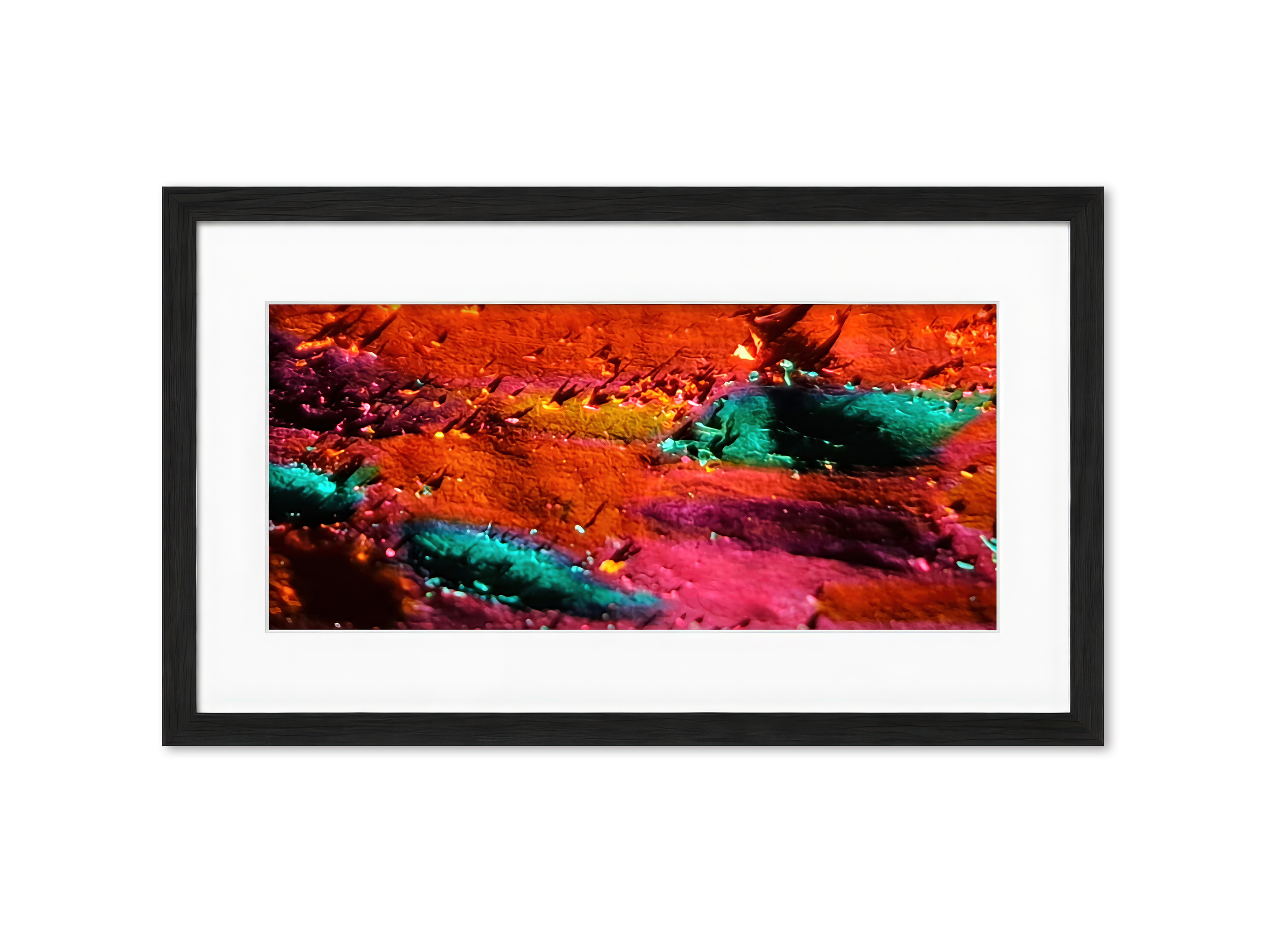 Framed Molten Hollow (PV23) – Limited Edition Nature inspired Giclée- PureHue