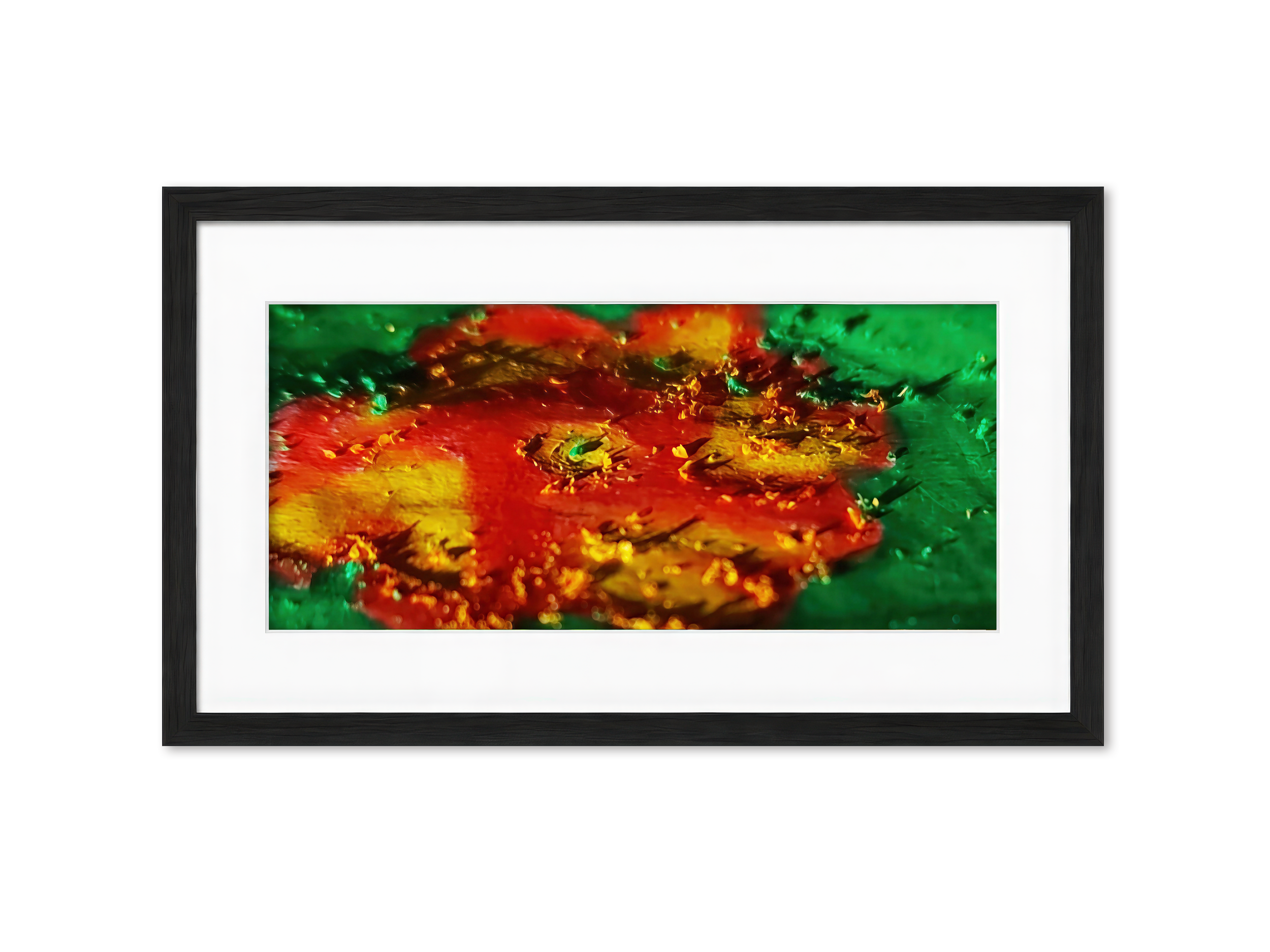 Framed PT20 The Rose Ablaze– Edition Nature inspired Giclée- PureHue