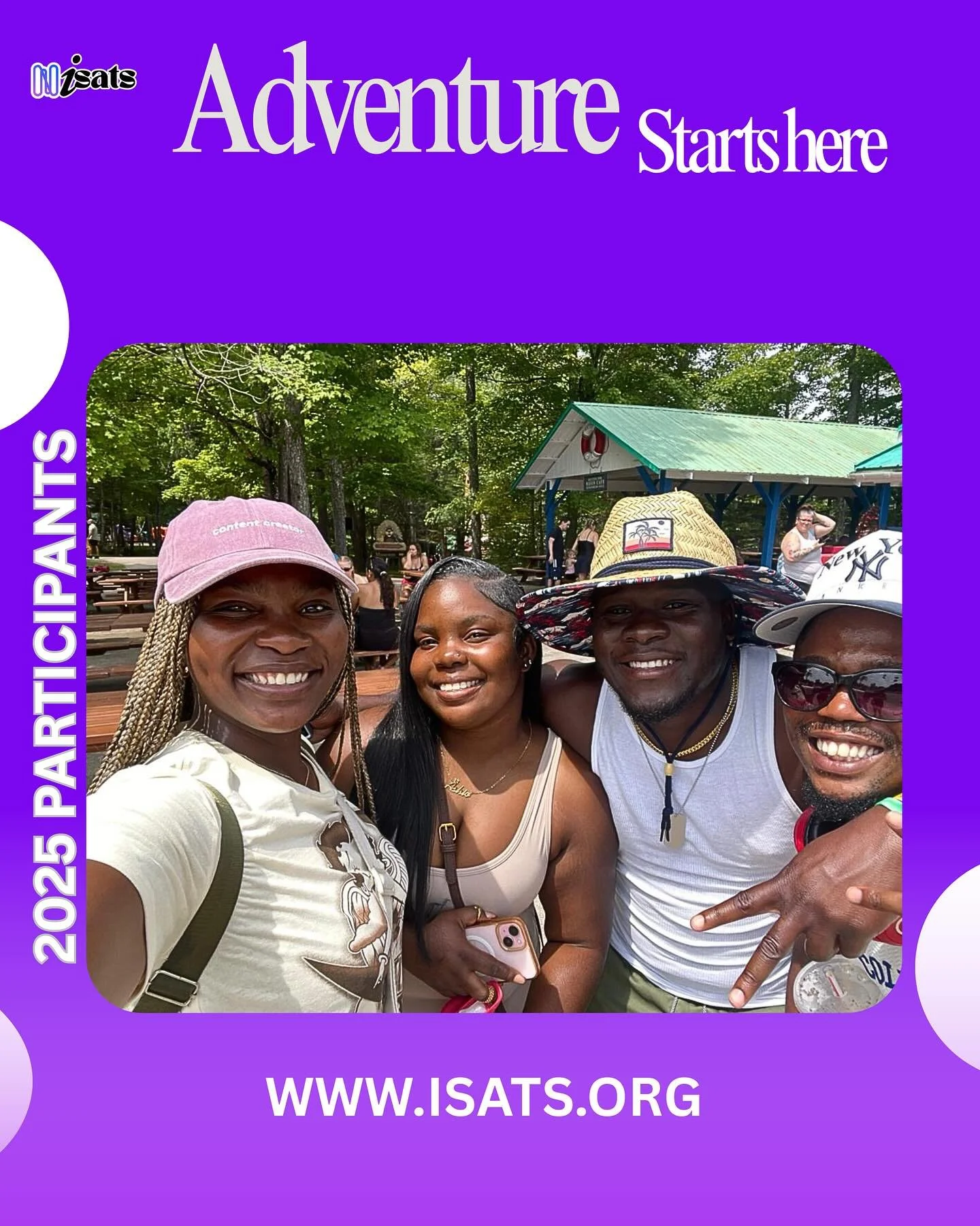 From ISATS to the USA! 🌍✈️
Another incredible adventure coming to an end soon&mdash;our amazing applicant is now living their dream abroad, and you can too! 🇺🇸✨

Applications for the Camp Staff USA Program are OPEN!
Don&rsquo;t wait&mdash;take the