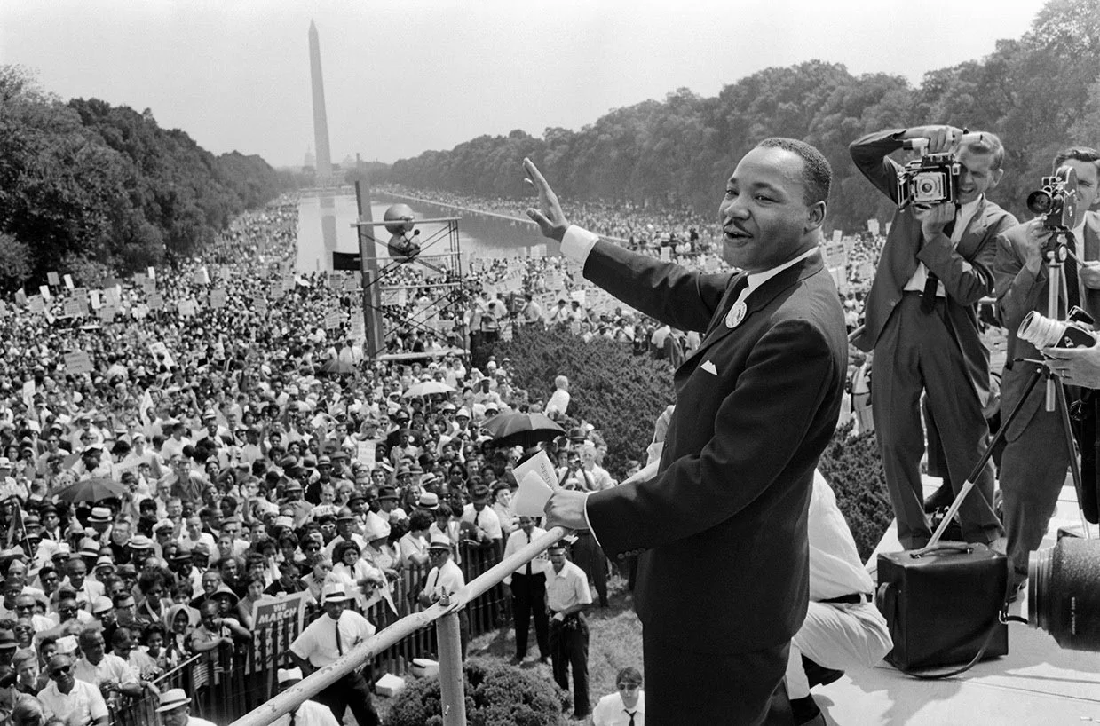   Martin Luther King, Jr.’s “I Have a Dream” speech called for Americans to live in continuity with the principles of the Declaration of Independence.  